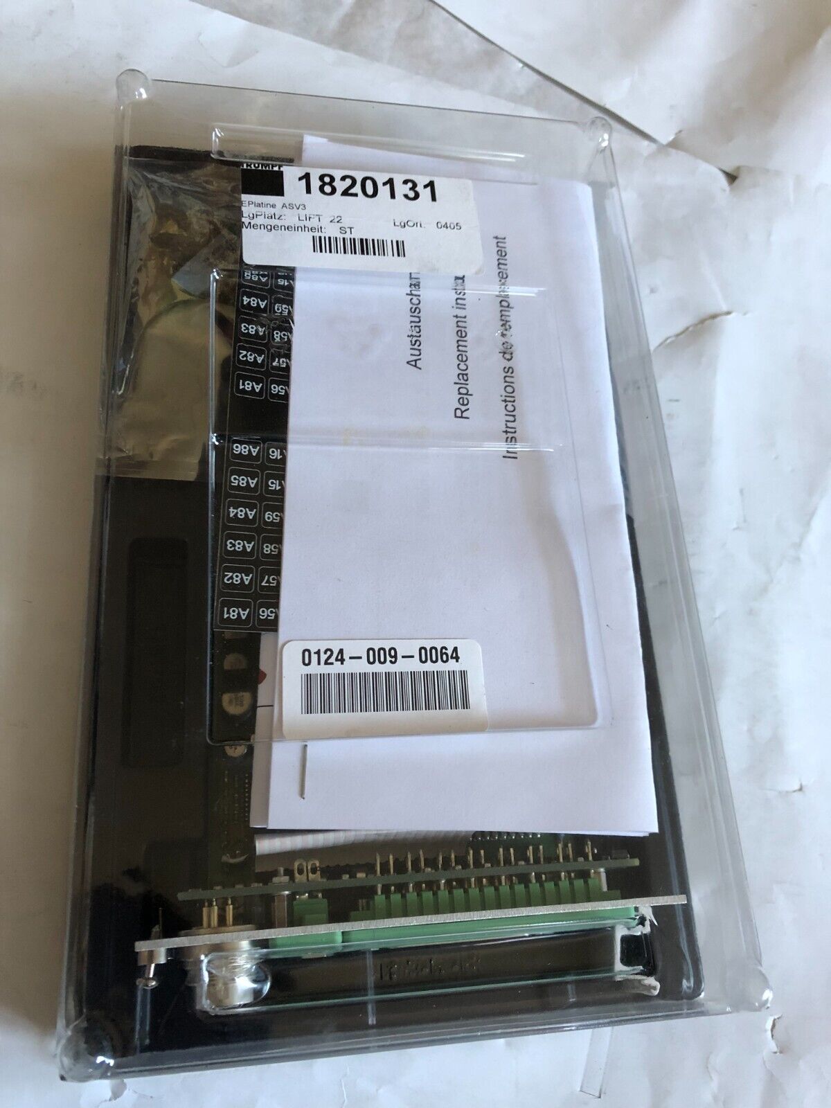 New Trumpf 18-21-55-00/08 Laser Asv 3 18-21-55-00/08 Board,1273174-02,1363796,Ev