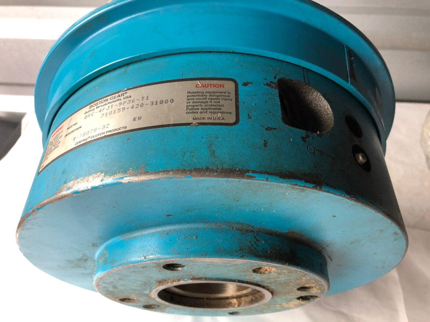 Boston Gear Orc-4Fjt-9P36-T1 Centric Motor Clutch,710159-420-31800,6000,Ef
