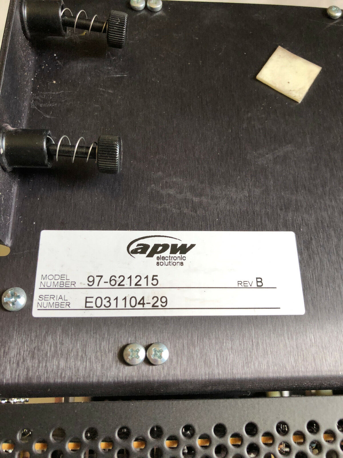 Acrison 115-0932,Apw 97-621215,1-Cpu-2 Weight Feed Controller Rack,So