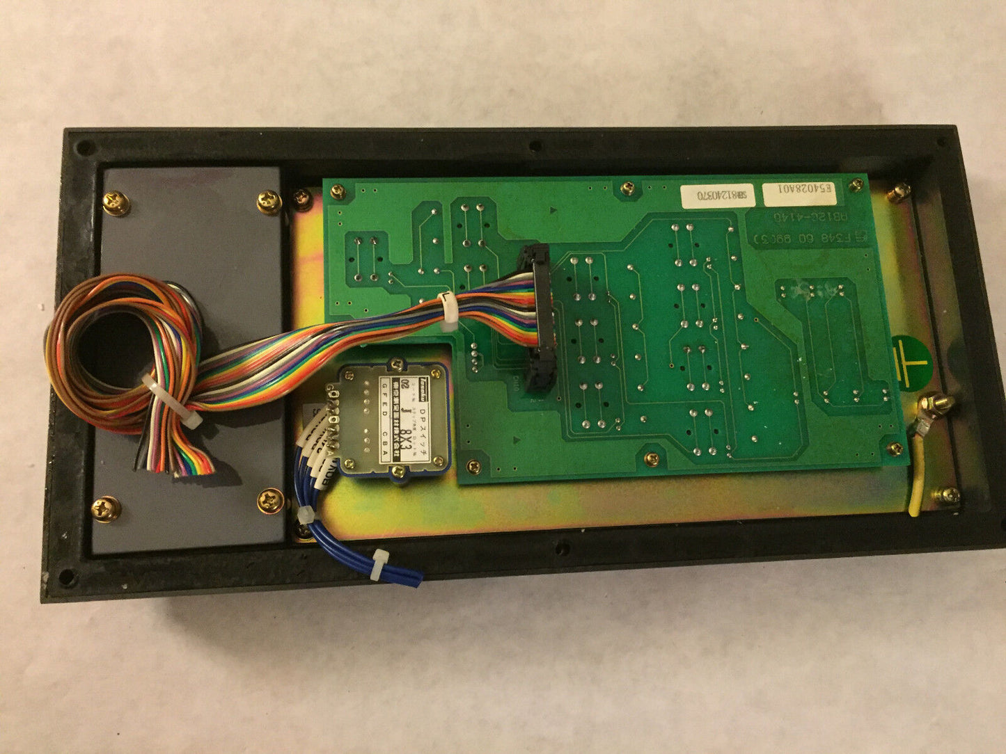 Mori Seiki F348 60 99 (3),Ab12c-4146,E54028a01 Override Panel,Bm