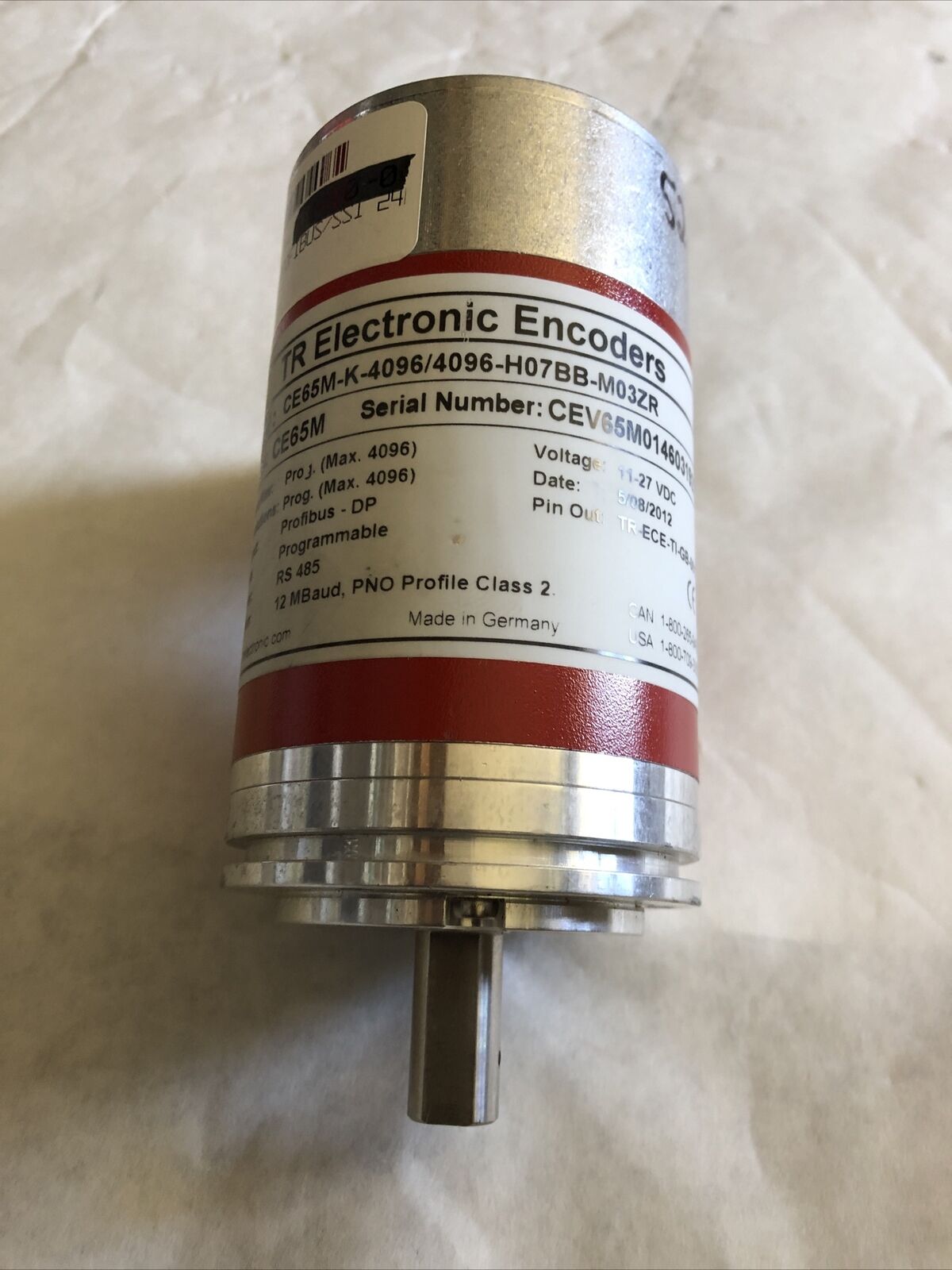New Tr Electronic Ce65m-K-4096/4096-H07bb-M03zr,Tr Ce65m,Tr Encoders,Et