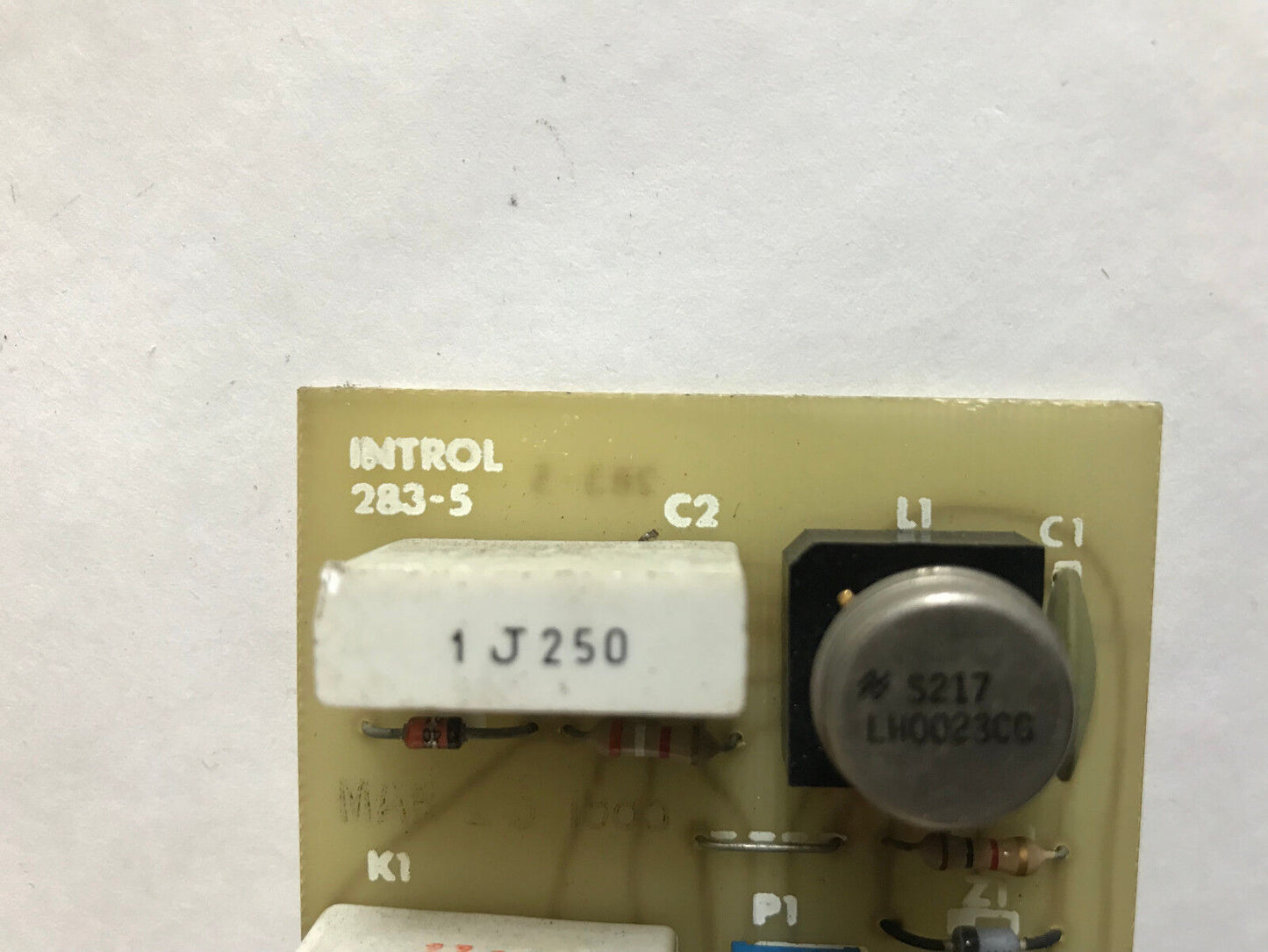 Introl 283-5 Introl Design Robotic Servo Circuit Board 305-3A,St