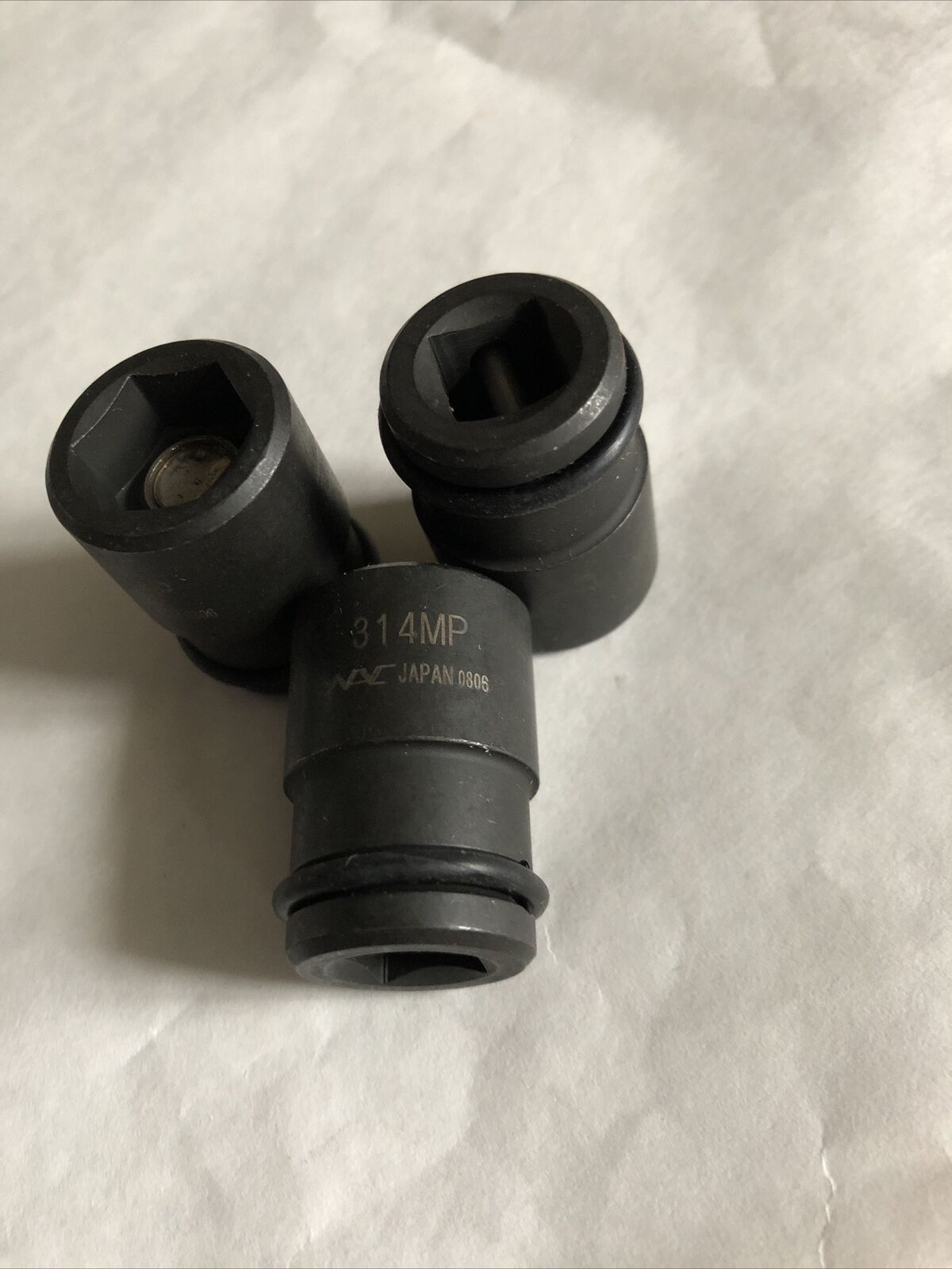 New Lot 3 Nac 314Mp 14Mm Magnetic Assembly Sockets Japan 0806,Aac Japan 0006,Am