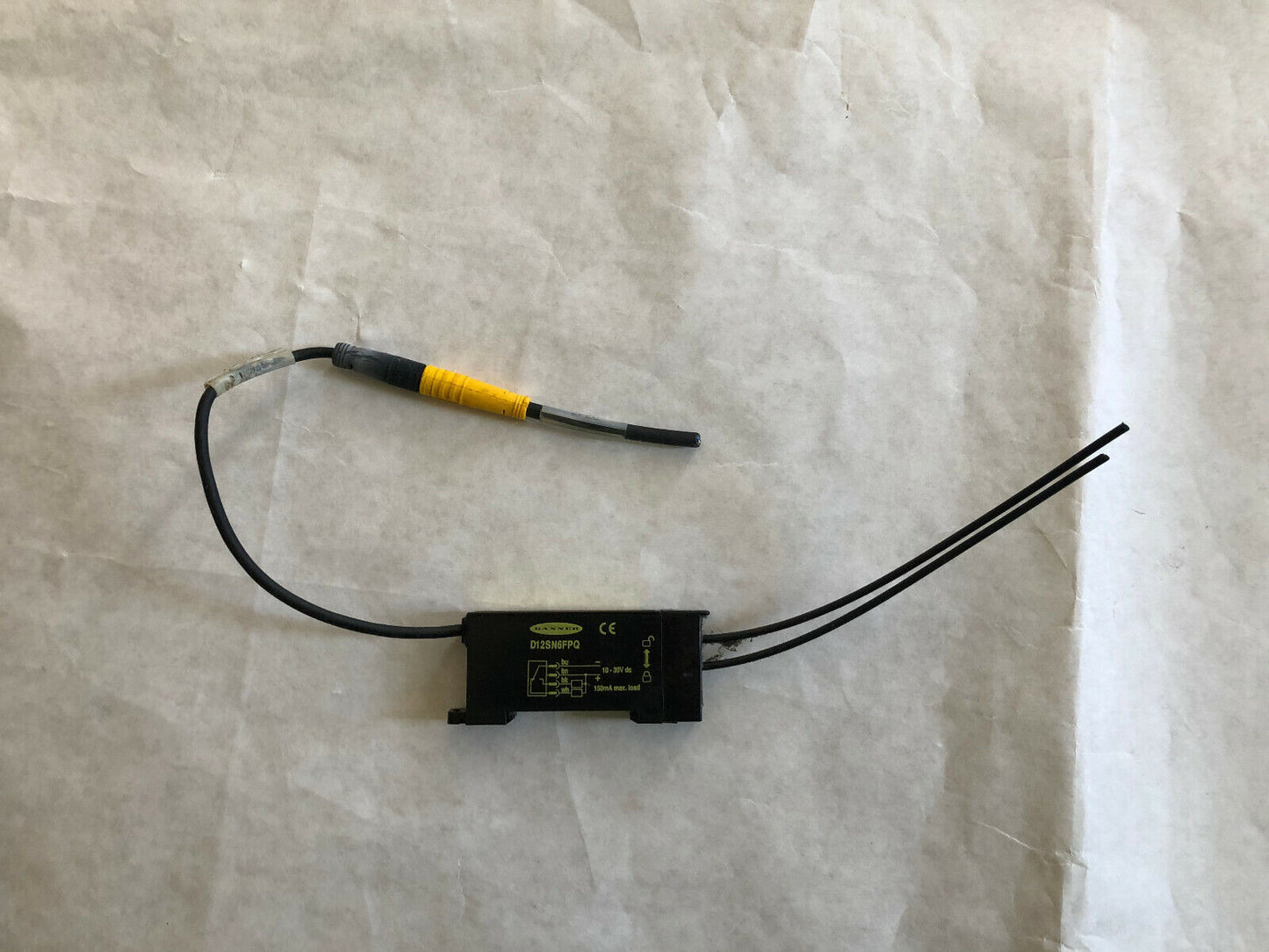Banner D12sn6fpq Logic Module Sensor Switch,Eg