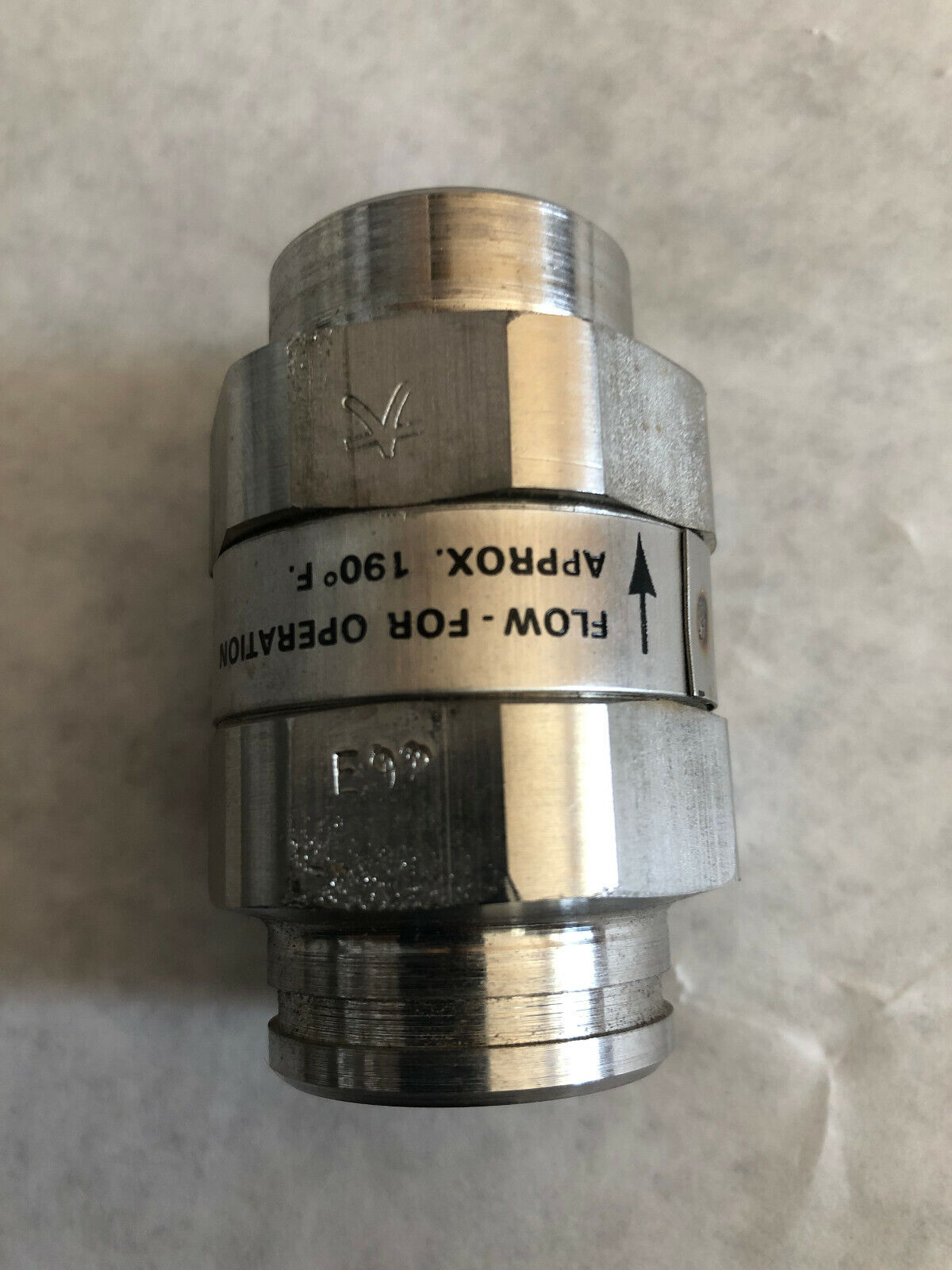 New Spirax Sarco 3/8" Tss300 3/8" Npt Steam Trap Stk Valve,Tss-300,Bm