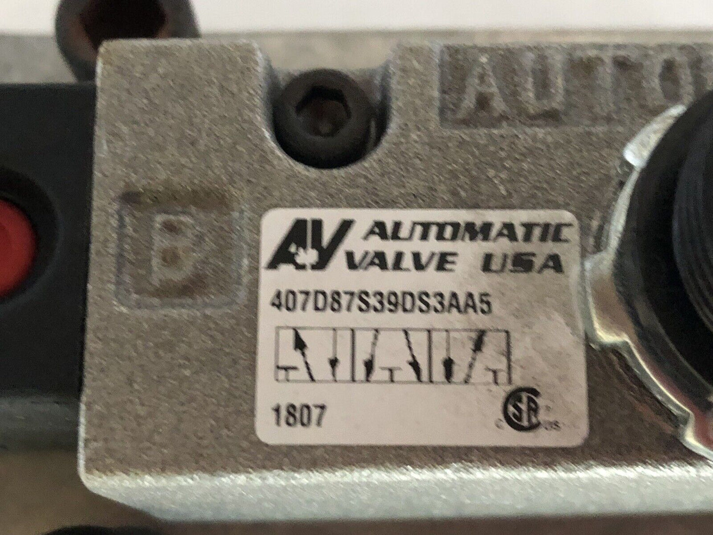 New Automatic Valve 407D87s39ds3aa5 Control Valve,120 V Av A7201-Aa 7201-9Aa,Dh