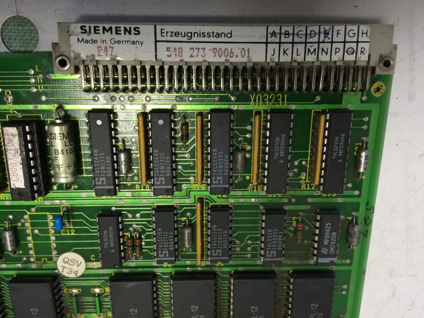Siemens 6Fx-1127-3Af00 Memory Module 0323,Siemes 03230,Ge.548273.0001.01,Cf