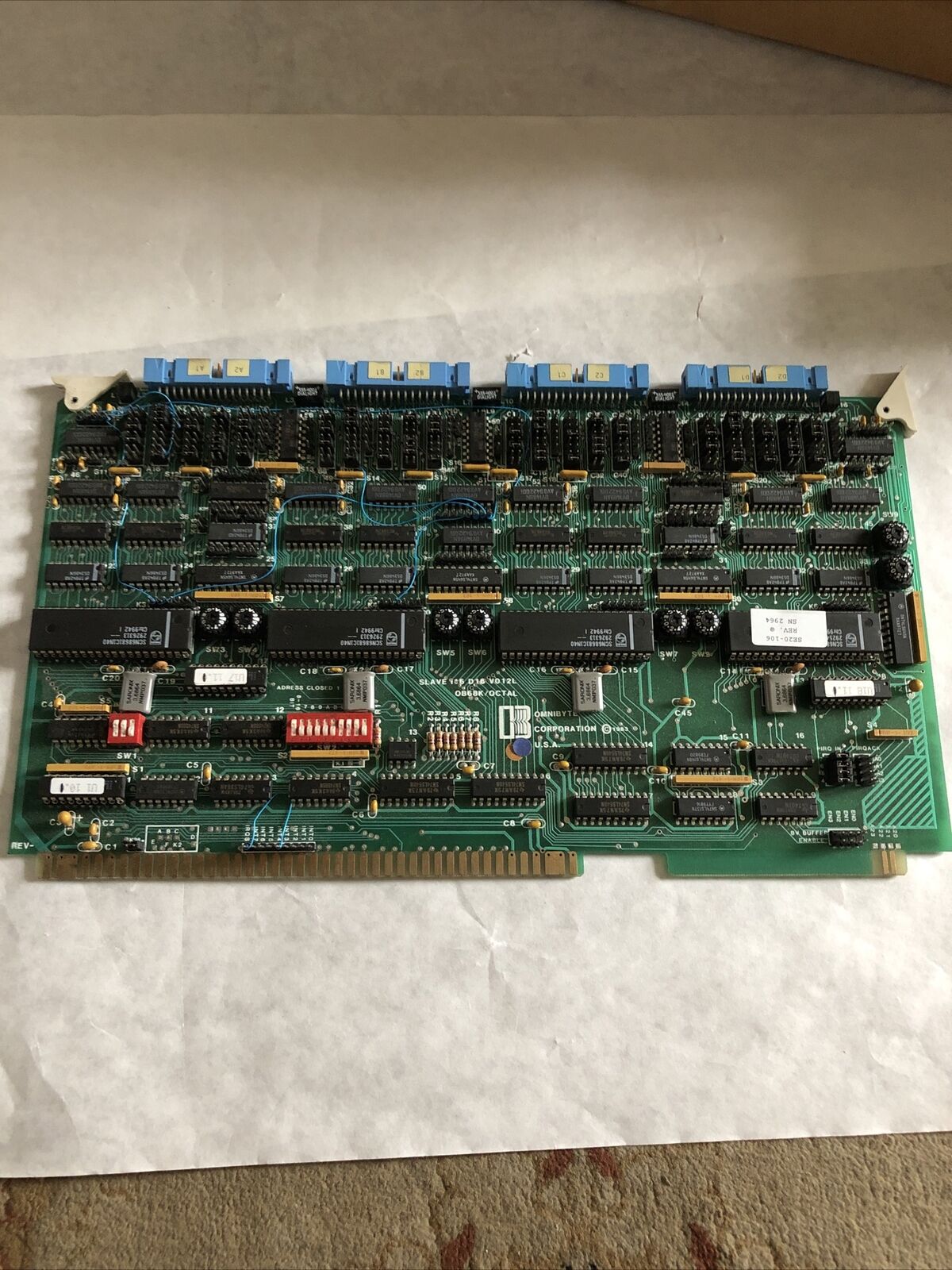 Omnibyte Ob68k/Octal,Slave 116 D16 V912l,8Port,Ob68k/Octal, 116 D16 V012l,Sl,Cu
