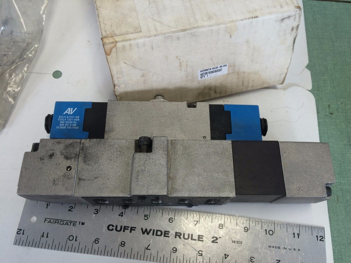 New Automatic Valve 407D67s39d S3db7 Pneumatic Solenoid Valvea Av A7201-Db,Cv