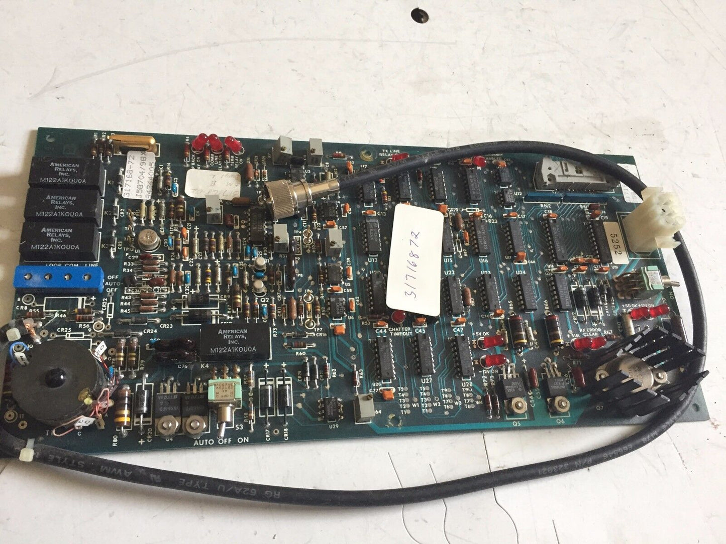 Forney 317168-72 Pc Board 31716872 Board,Cs