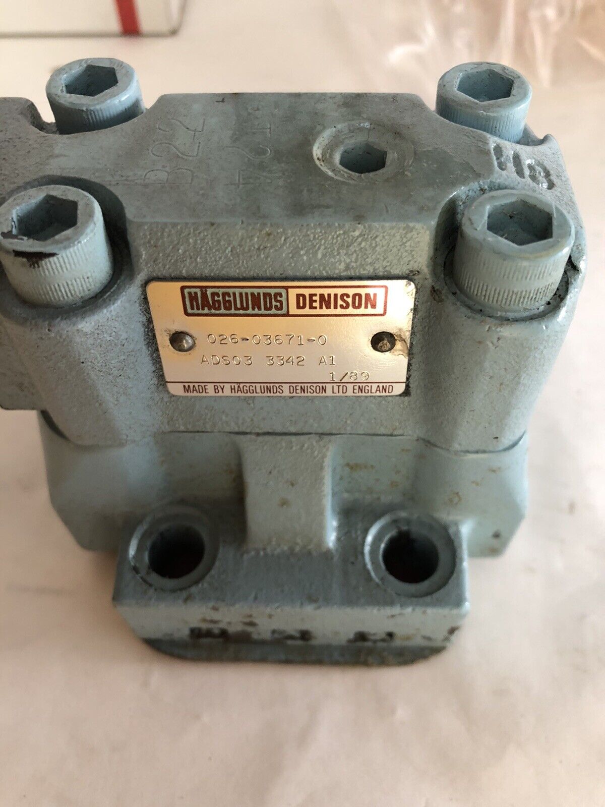 New Hagglunds/Denison 026-03671-0 ,Ads03-3342-A1, Hydraulic Valve Module,21Mh,Dh