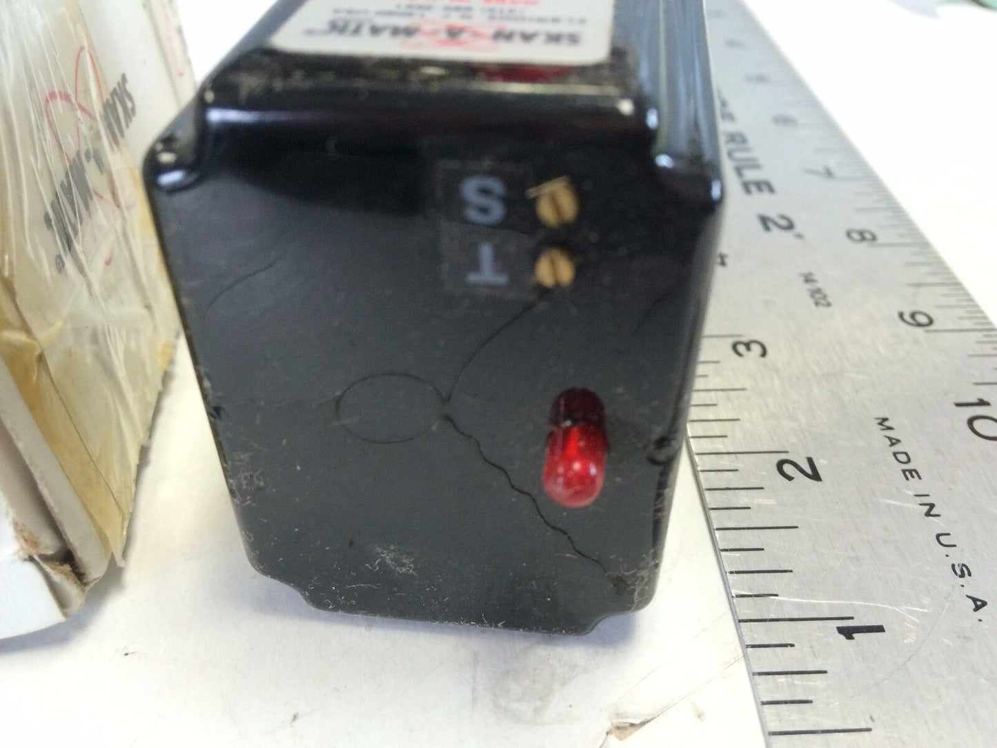 New Skan-A-Matic R46122 Relay Clarostat 115Vsc 11Pin Octal,Cw