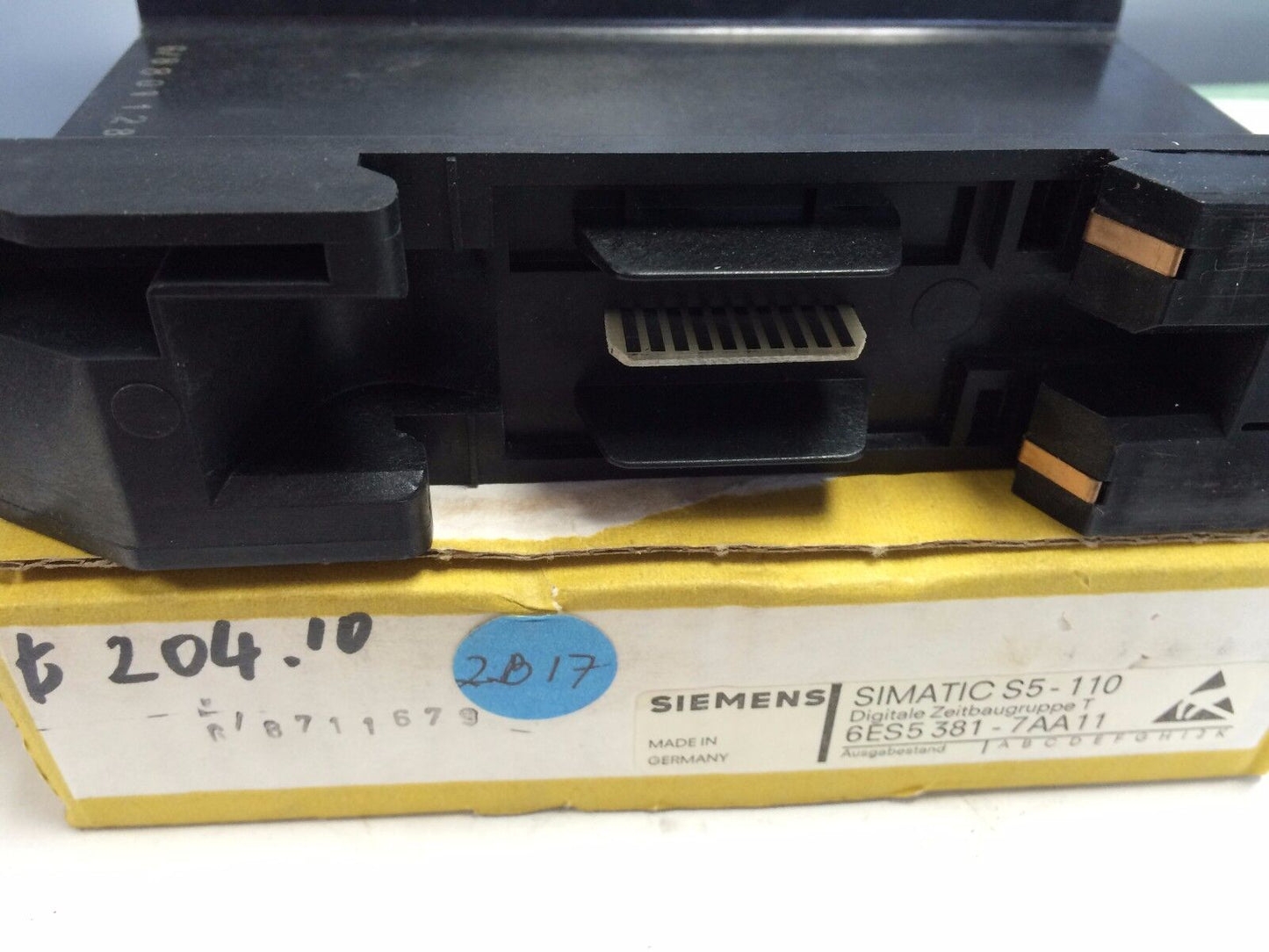 New Siemens 6Es5-381-7Aa11 Simatic S5-110 Timer/Counter 6Es5 381-7Aa11,En