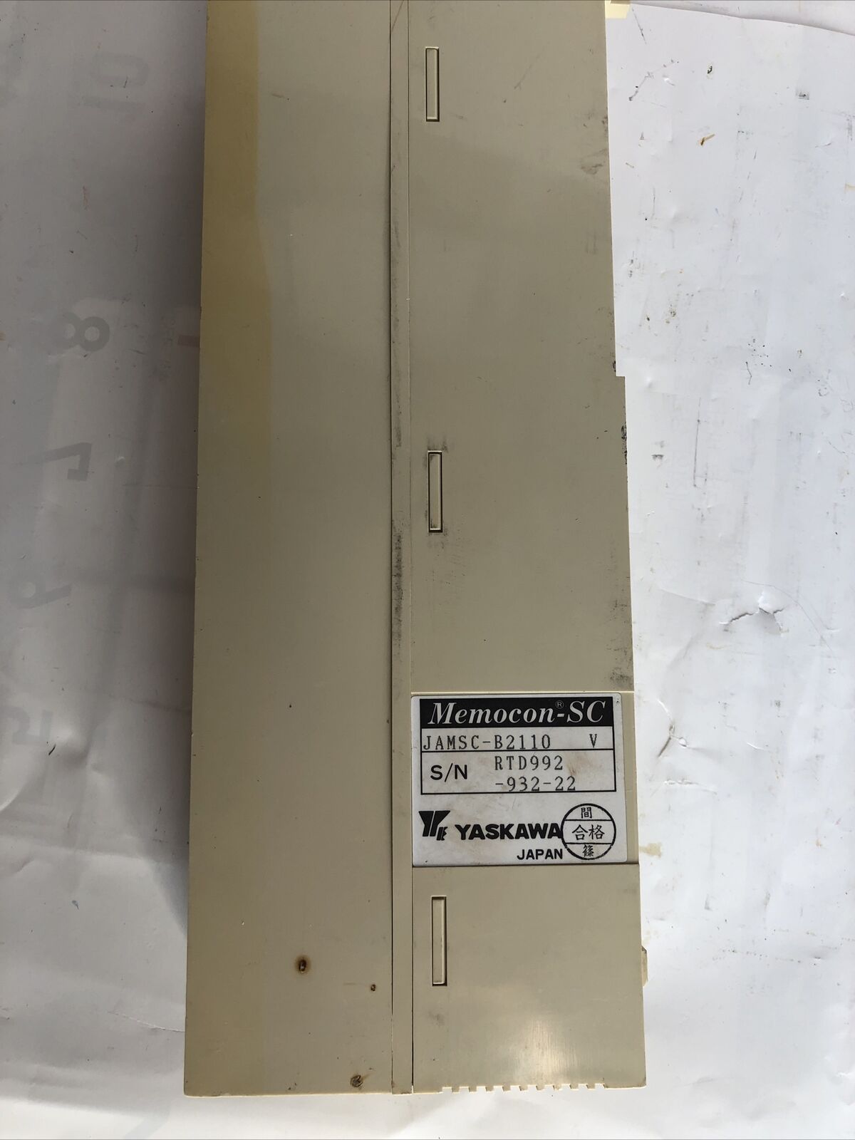 Yaskawa Electric Jamsc-B2110 B2110 Plc Module I/O Buffer Memocon Sc,Fl