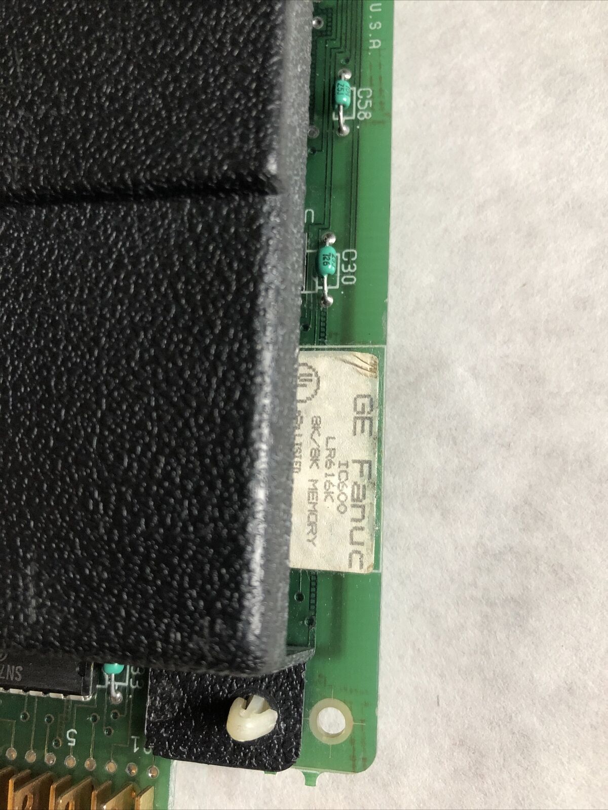 Fanuc Ic600 Lr616k Memory Module 8K/8K Combined Memory Six Ic600lr616,Ba