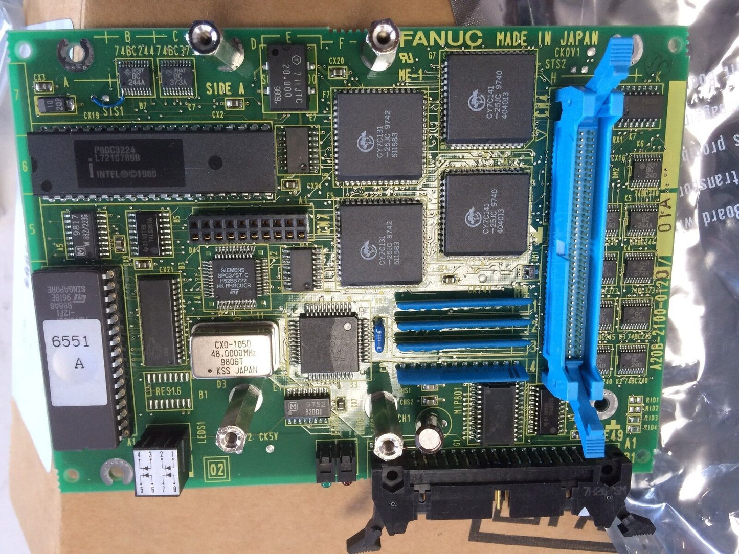 New Fanuc A20b-2100-0120/01A,A20b2100012 Sub1 Profibus Terminal Connection,Cv