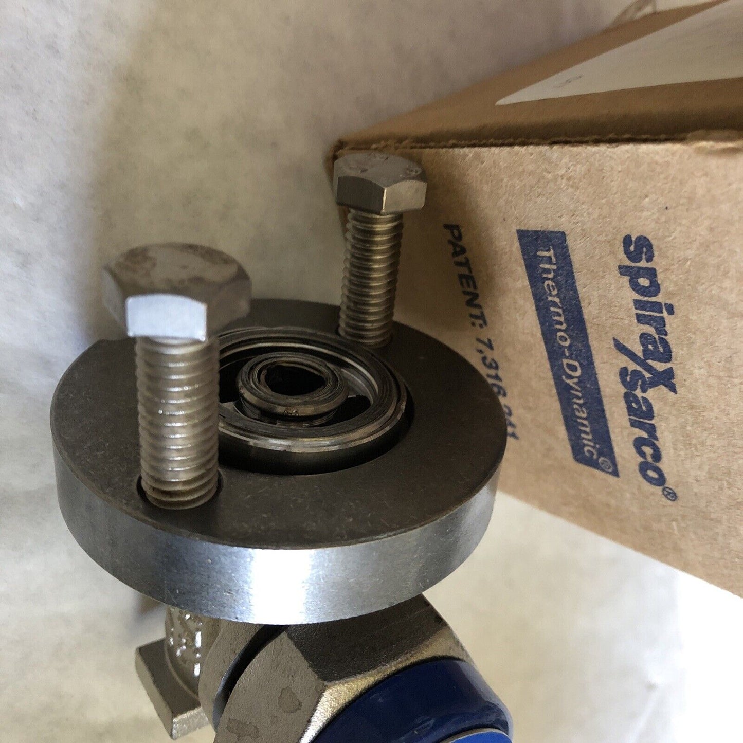 Spirax Sarco Cool Blue Utd52l Thermo Dynamic Steam Trap,A743 Ca40f,Bt,Ay,Bu,Al