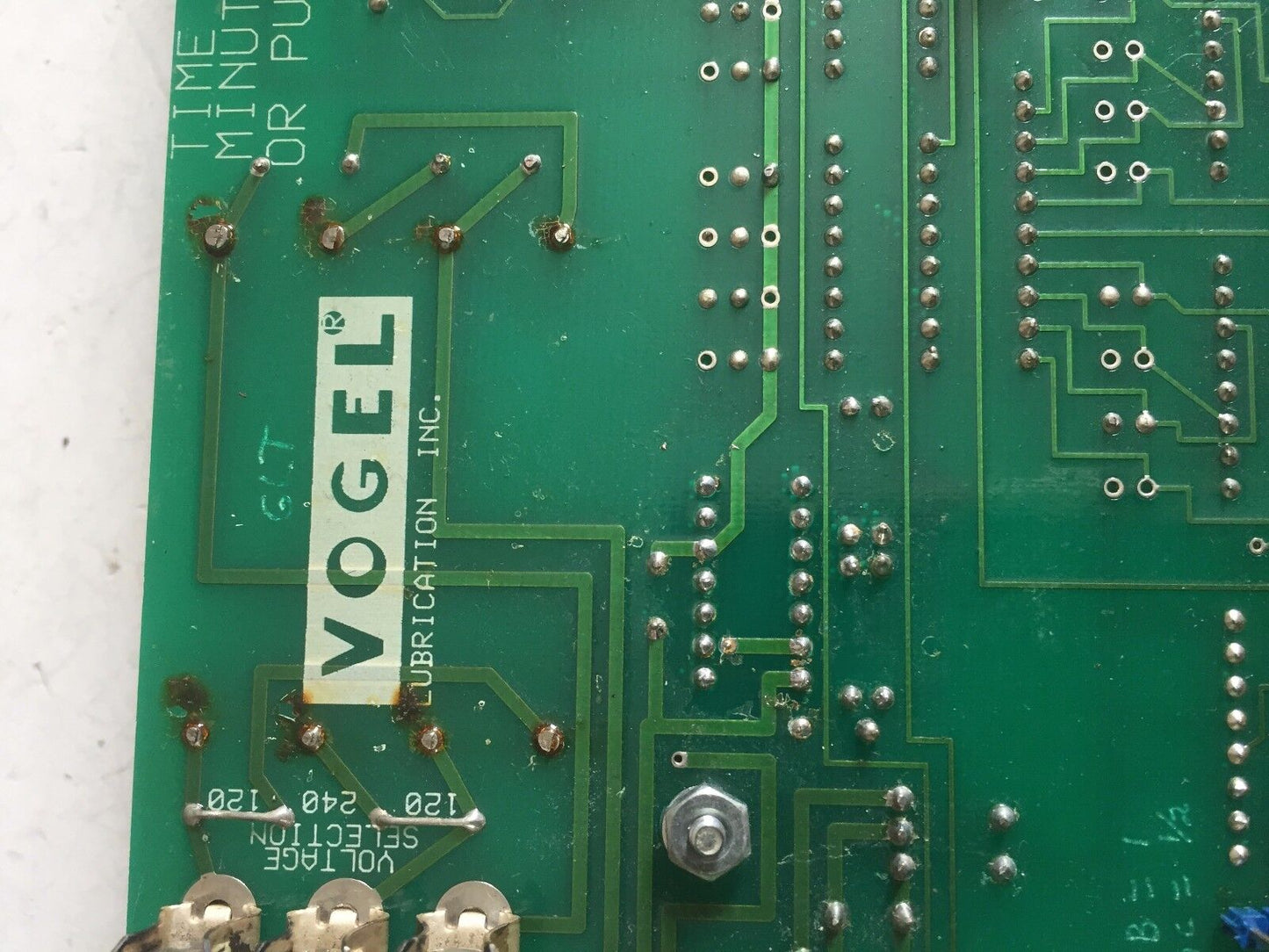 Vogel 9200-130-002,Vogel 9200-130-000 Controller Pcb Board Time Off,Bx