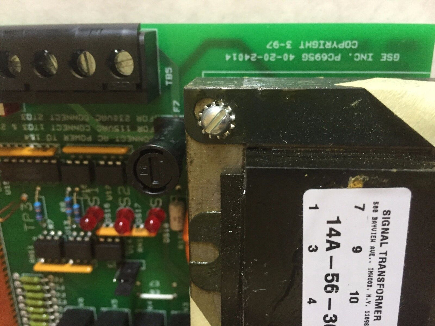New Gse Pc695g,Gse Pc695g-D Cs400 I/O Board Gse Pc695g,Gse 40-20-24014,Ao