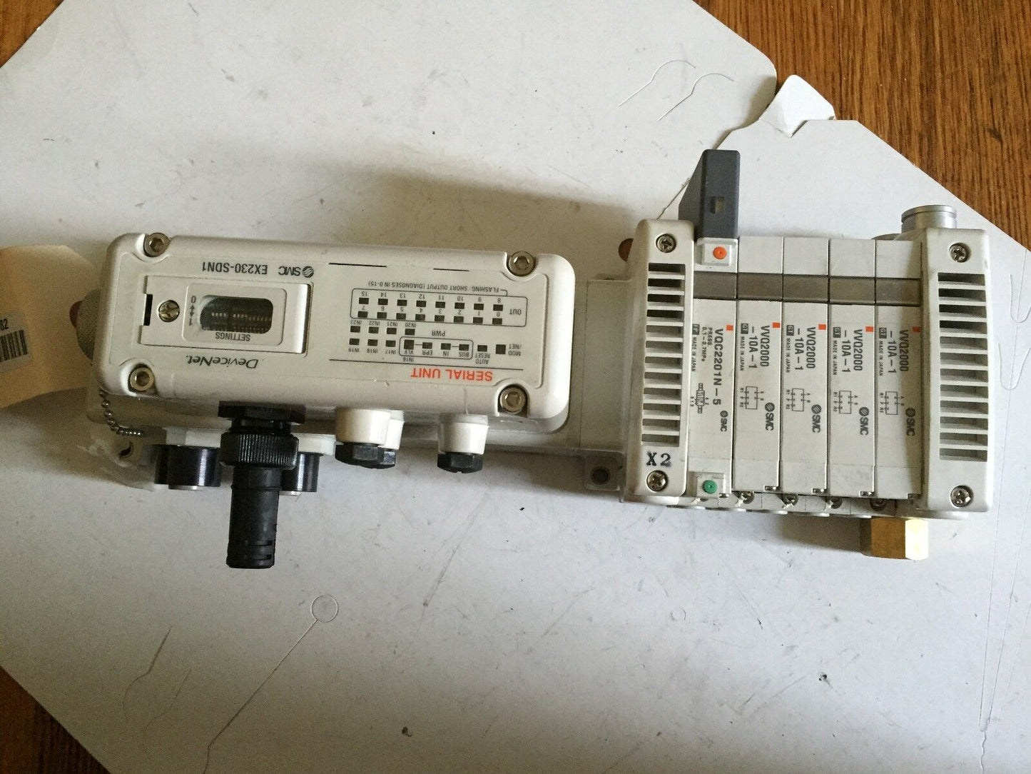 New Smc Us2984-10,Ex230-Sdn1,Ex230-Cb2,Vqc2201n-5,Vvq2000 Interface Valve,Ba,Ch