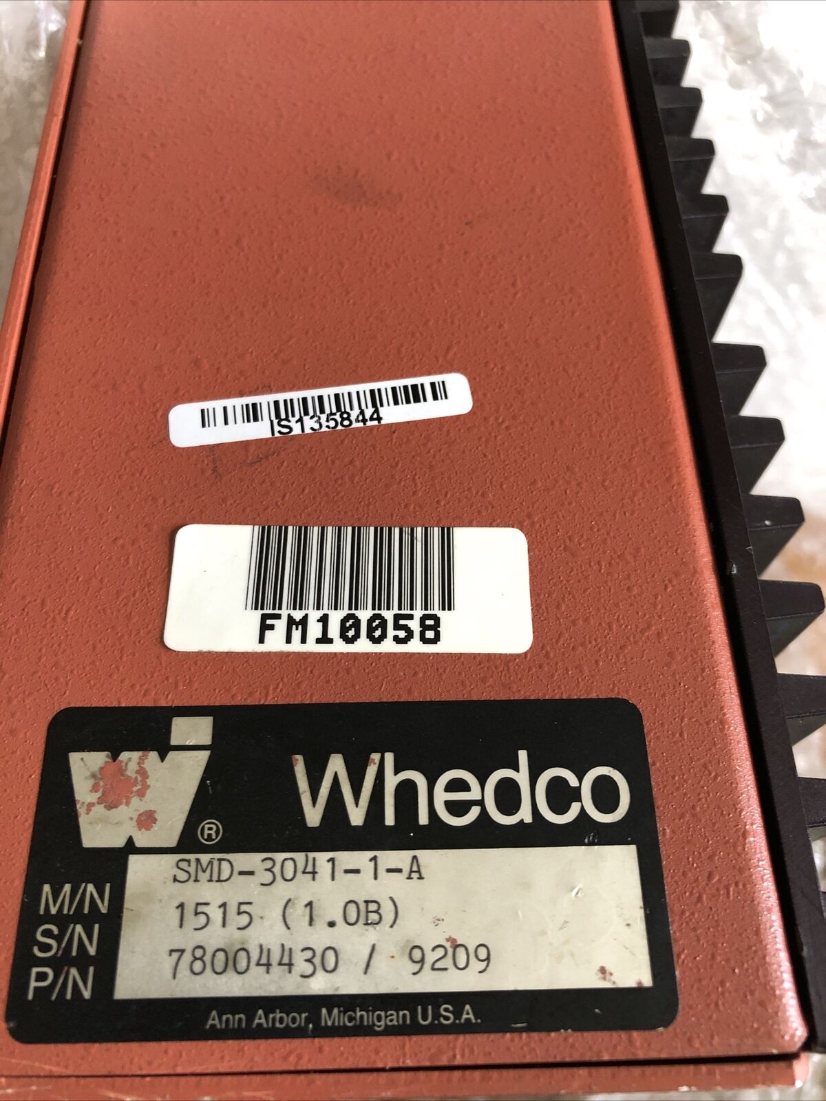 Whedco Smd-3041-1-A Servo Drive,Whedco 78004430,Ba