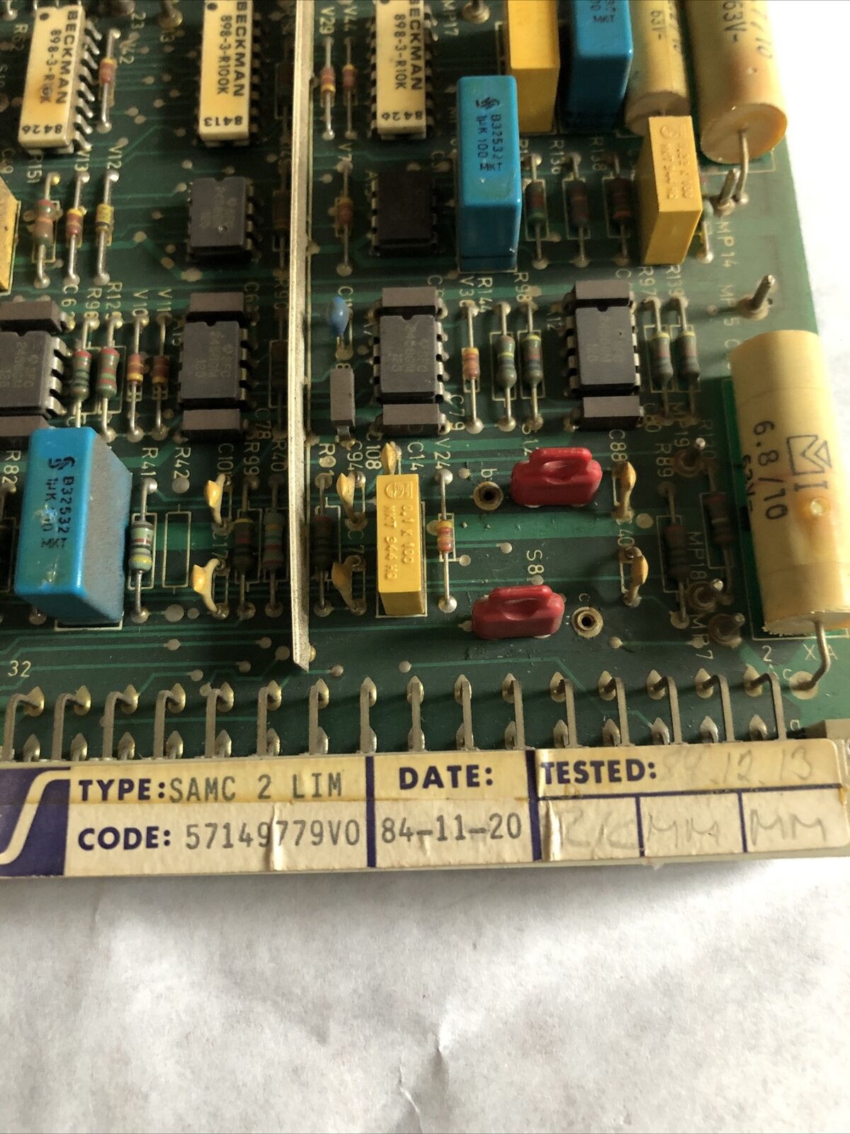 Abb Samc-2-Lim,57149779V0 Board Assembly,Bc