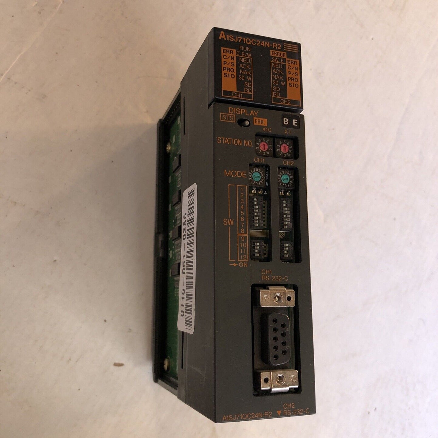 Siemens Mitsubishi A1sj71qc24n-R2 Serial Communication Module ,Er