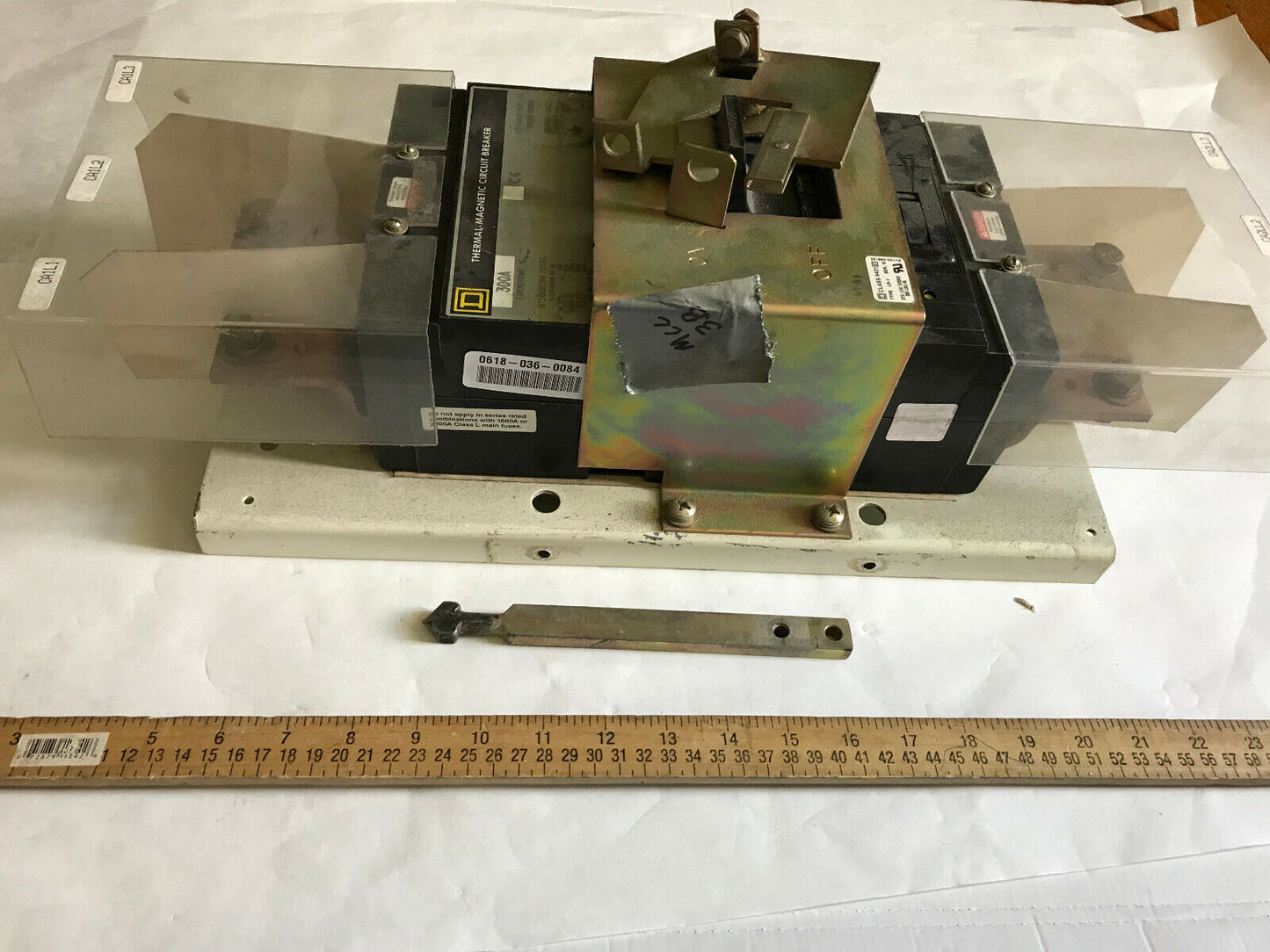 Square D Lhp36300mt,300A Thermal Magnetic Circuit Breaker,065241300Dhx,300Amp,Tf