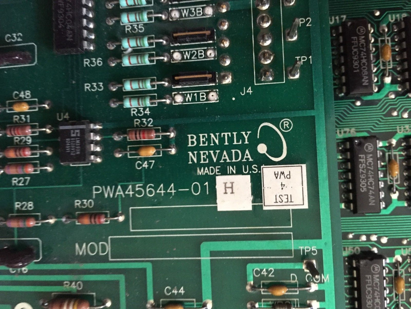 Bently Nevada 45631-01 Dynamic Data Manager,Ea