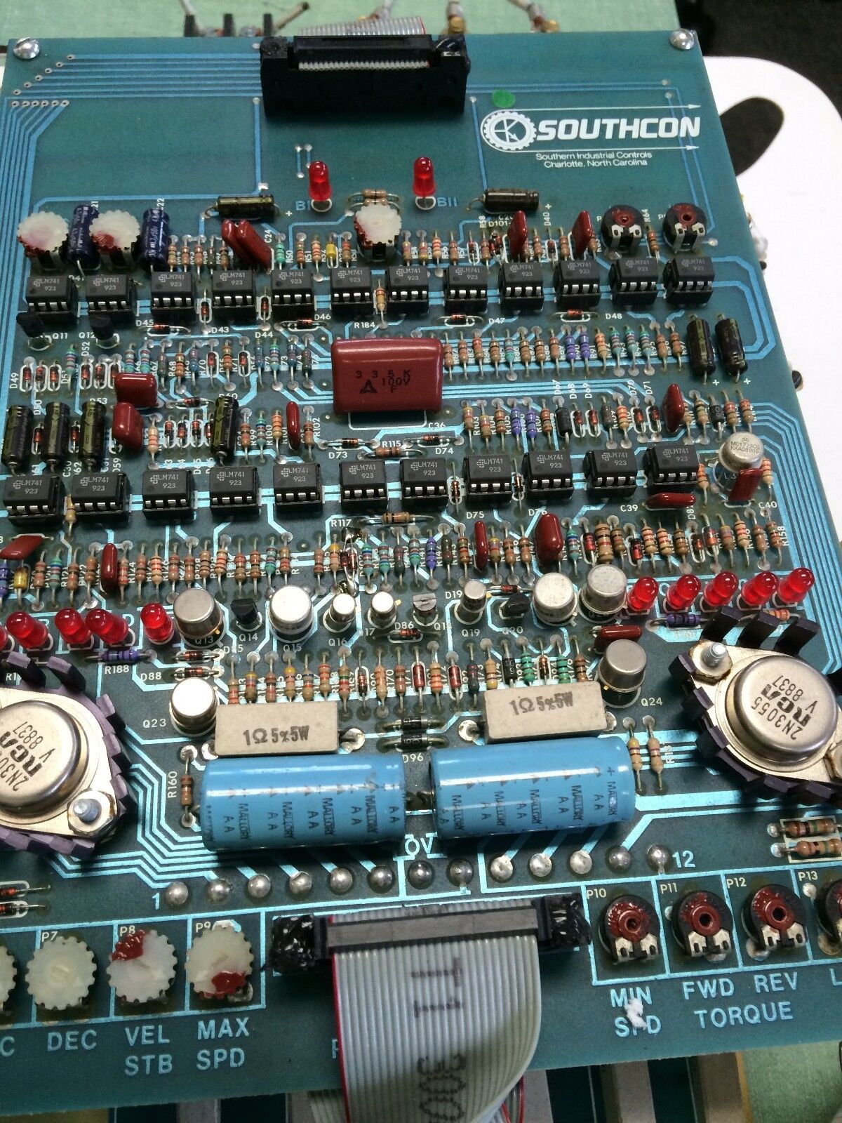 Southcon Dc12 Dc Drive,15 Hp,3-Phase,460V,7904 (6)Skkt91/14D,Dc12-2,J#7904 Vn,Bo
