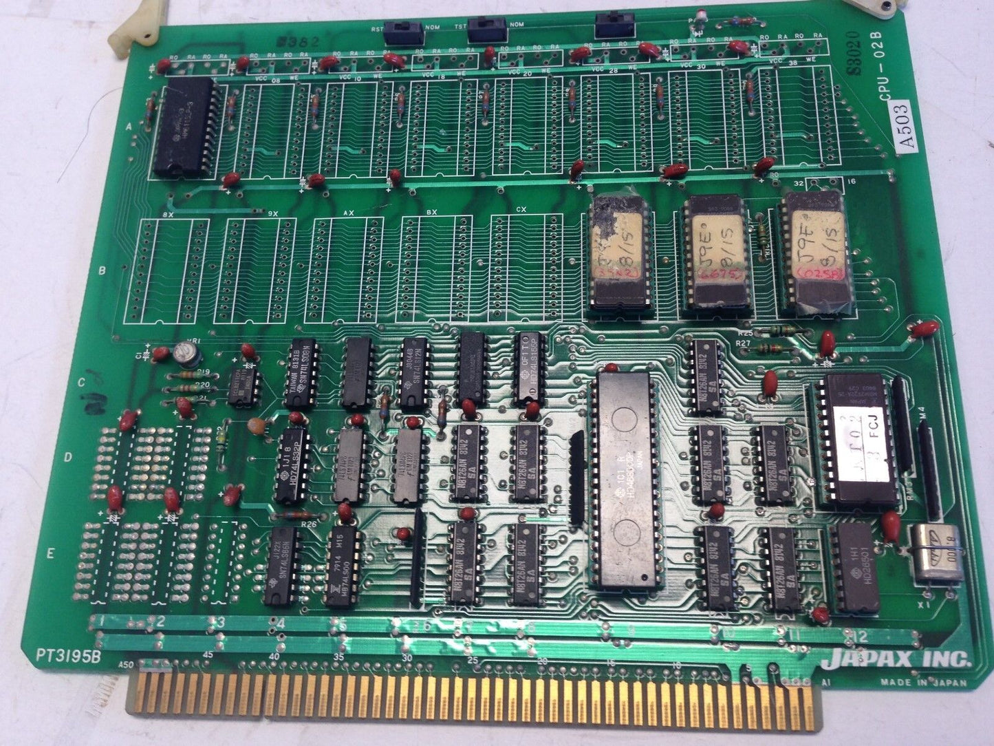 Japax Cpu-02B,Japax Pt3195b Edm Pc Board,Di