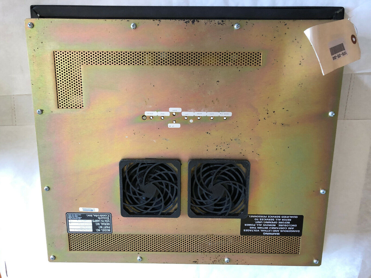 Touch Controls Ftd18-74-11-01,900983-000,115Vac/2.5A Industral Monitor,Fe