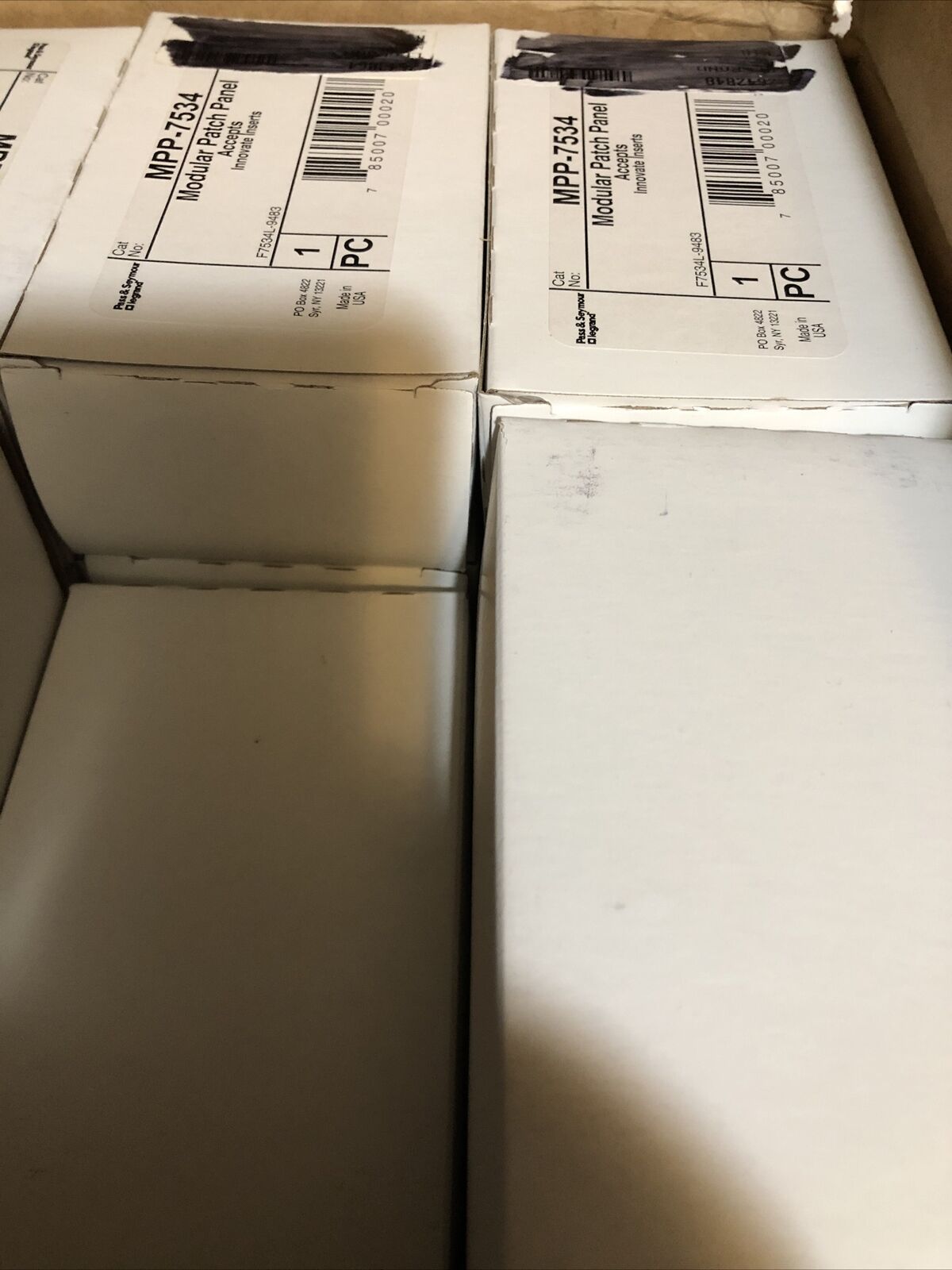 New Lot 5 Pass & Seymour Oq Intercom Mpp-7534 ,A2074ls,Multimedia F7534,Bz