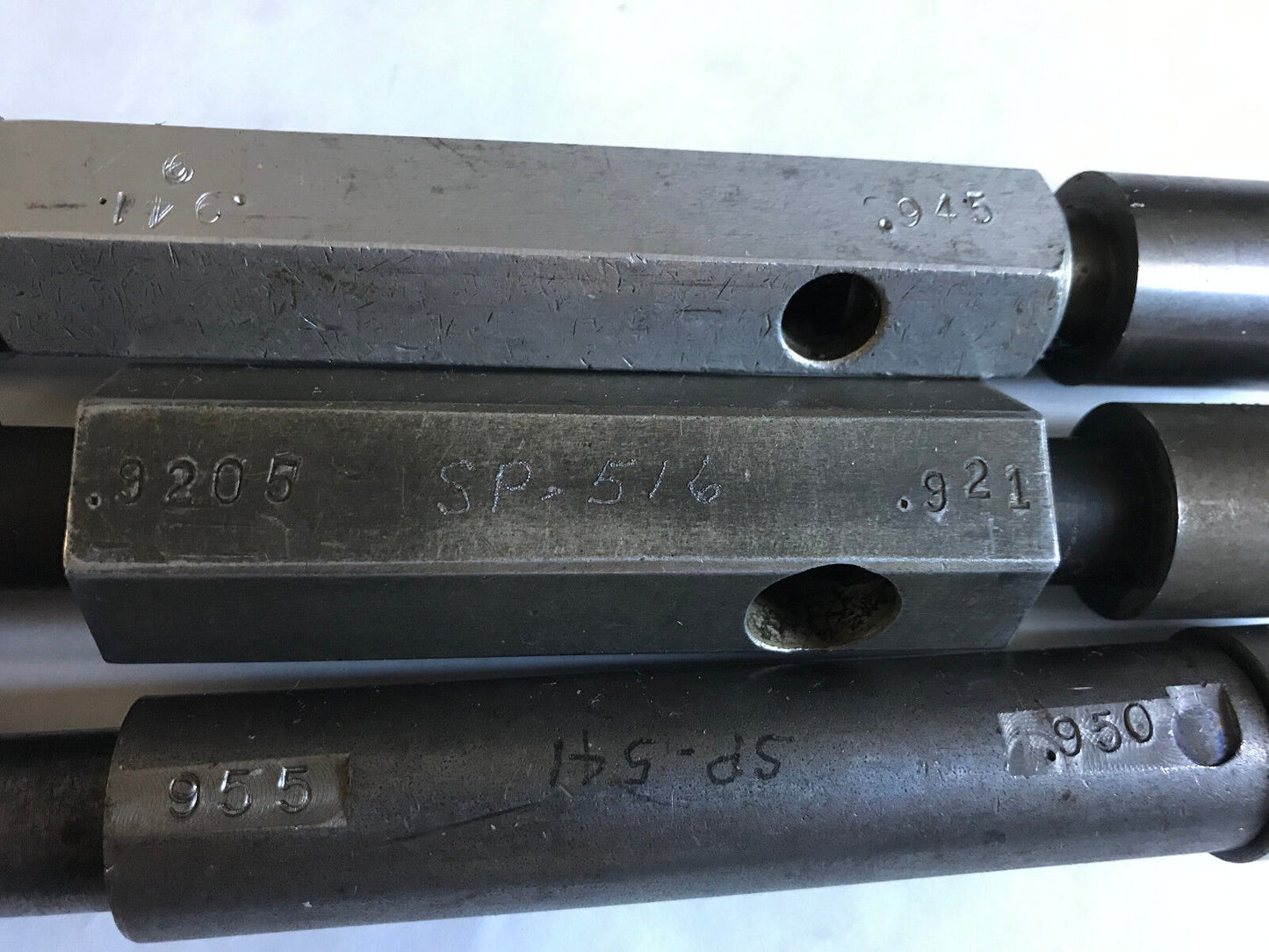 Lot The Pipe Machinery Go No Go Plug Gage .950,.955,.9205,.921,.941,.945,Sa