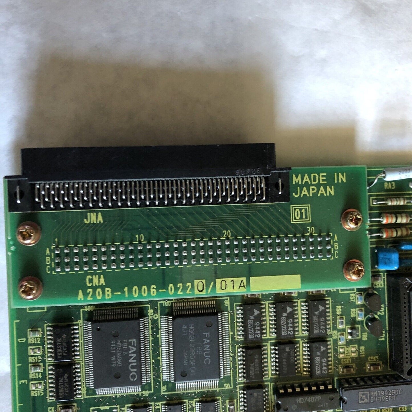 Fanuc A20b-8001-0120/02A,Fanuc A20b-8001-0120,A20b-1006-0220/01A,Ea