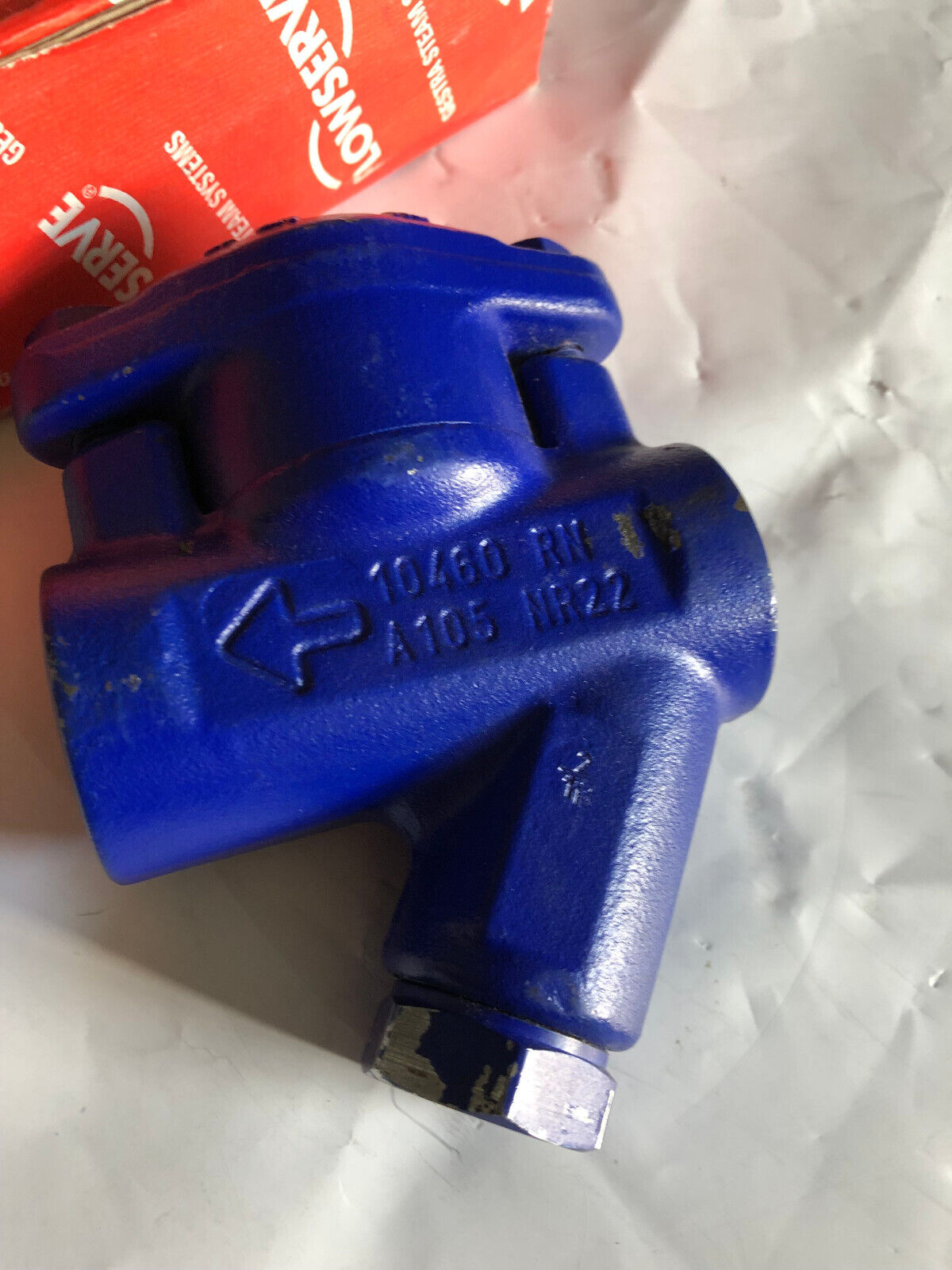 3/4" Flowserve Mk 45-2 Dn 20 3/4" Cl 300 Thermostatic Steam Trap,Gestra A105,Am