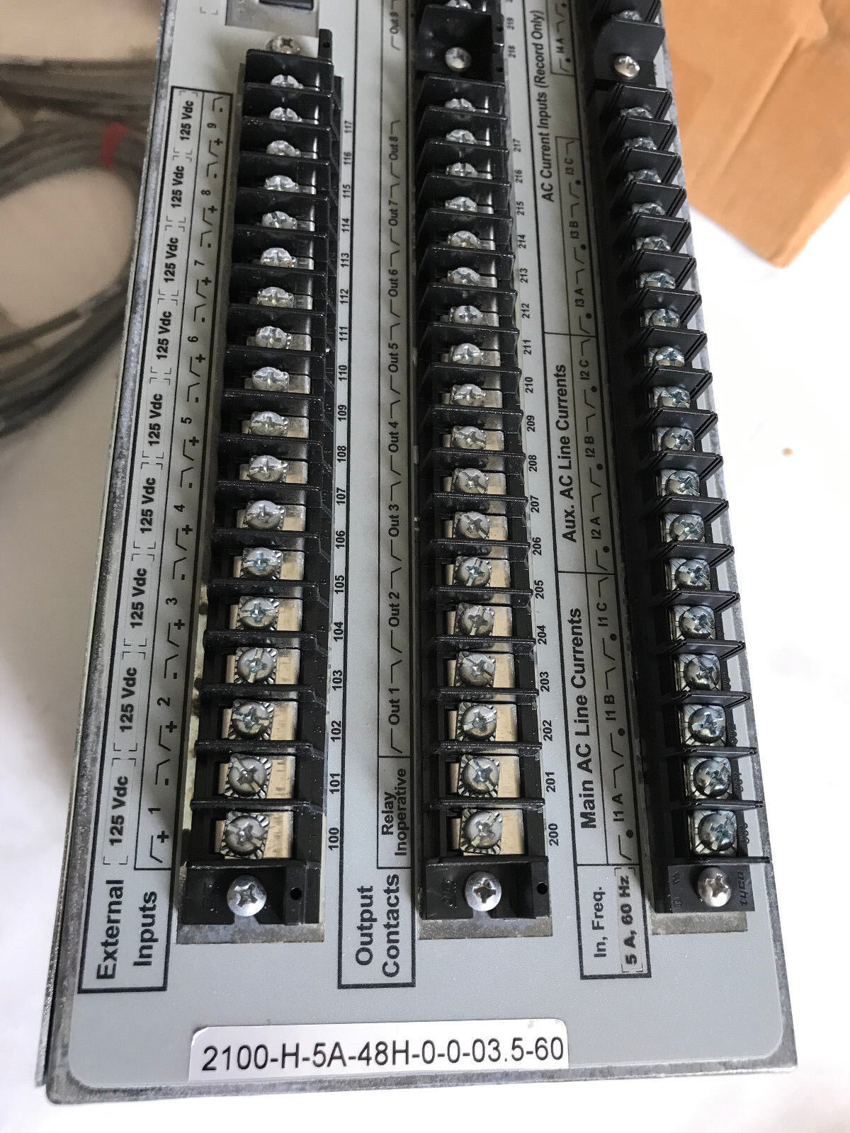 L-Pro 2100,Power Technologies,Erl Phase 2100 48/125,2100-H-5A-48H-0-0-03.5-60,Ab