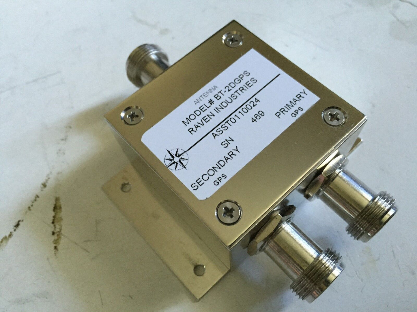 New Raven Bt-2Dgps,Asst0110024 Antenna Gps Signal Splitter 2Way Passive,Ea