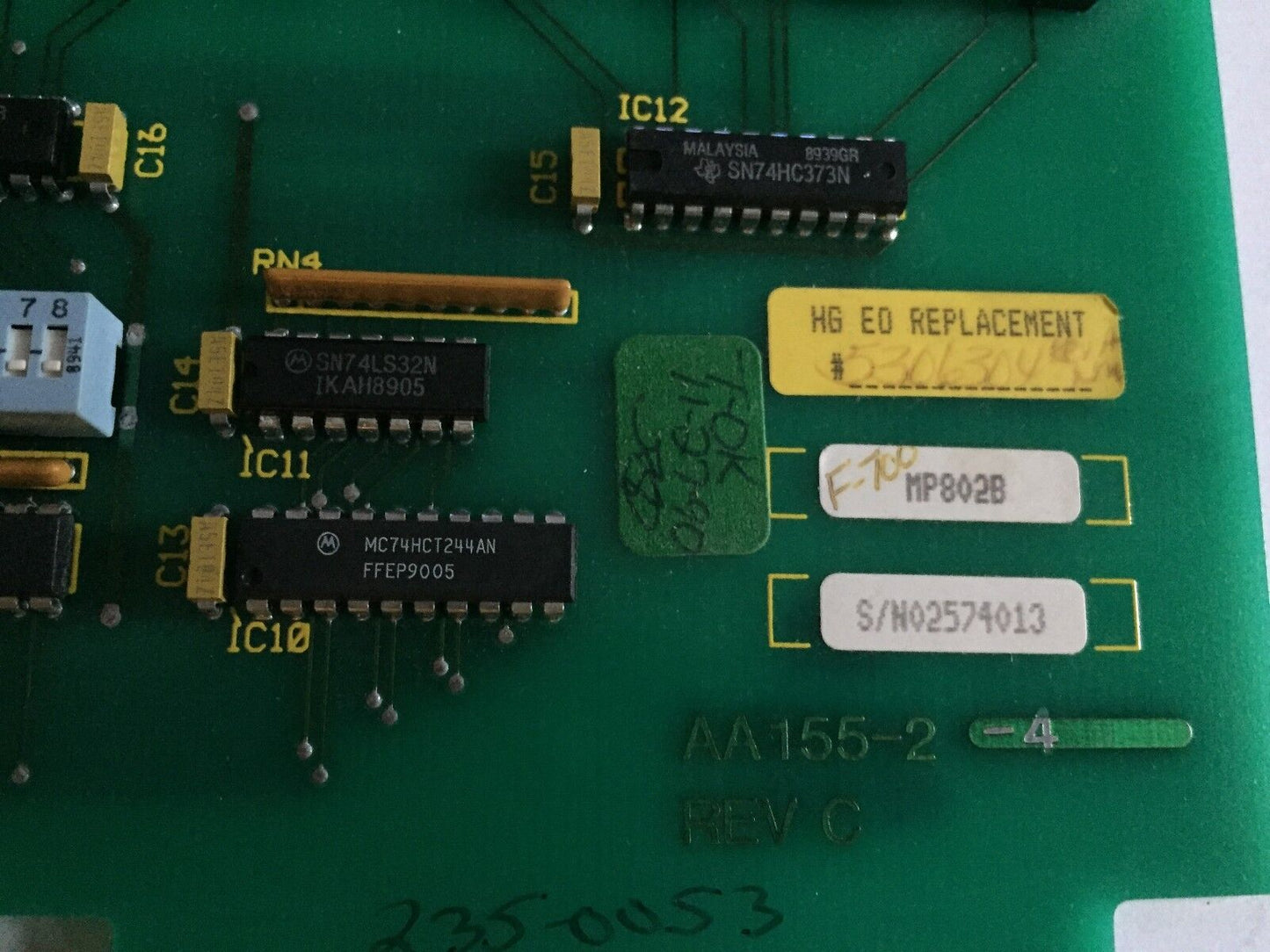 Burr-Brown Mp802b,Aa155-2-4,Aa155-2, Pc Board Digital Output,Fl