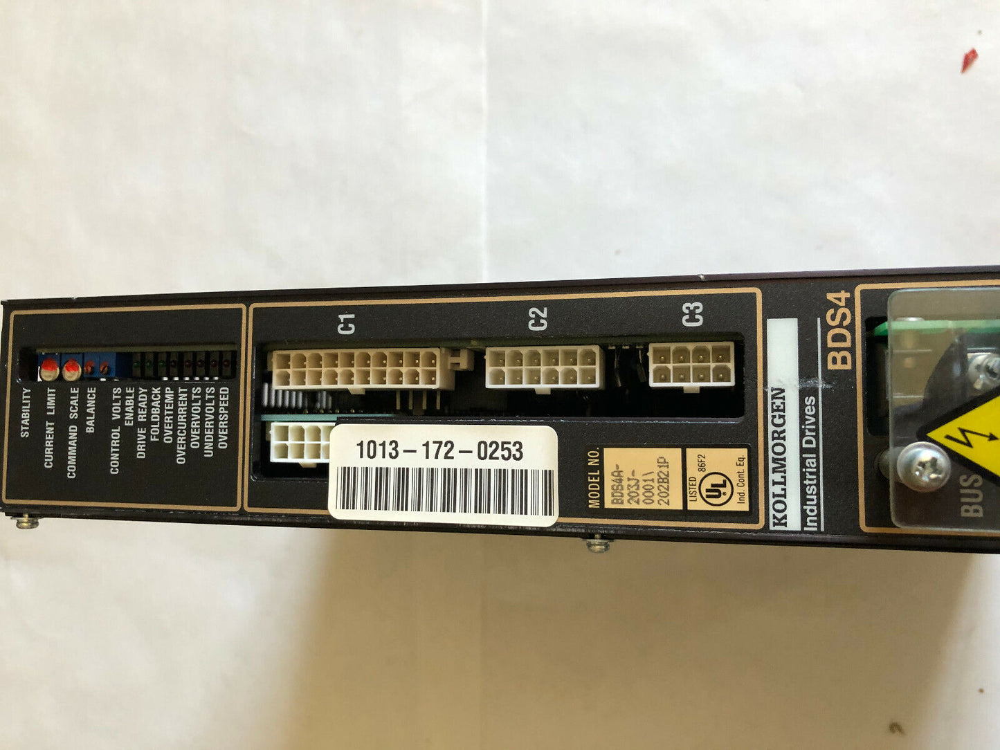 Kollmorgen Bds4a-203J-0001-202B21p,Bds4,310Vdc/4.5Amp In 230Vac/3Amp,Bh