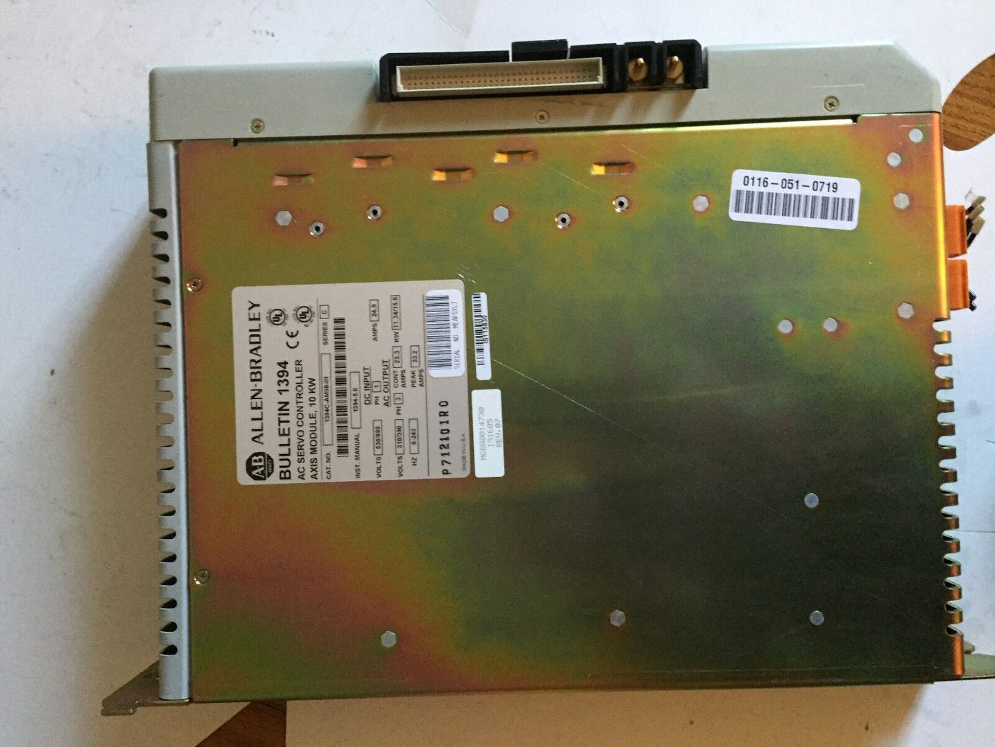 Allen Bradlley 1394C-Am50-Ih Ac Servo Controller 10 Kw,1394C-Am50-1H,Al,Ff