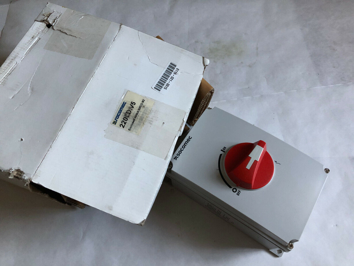 New Socomec 22243506,2200Div5,Sirco M2 Manual Motor Controller,600Ac,60Amp,Tl