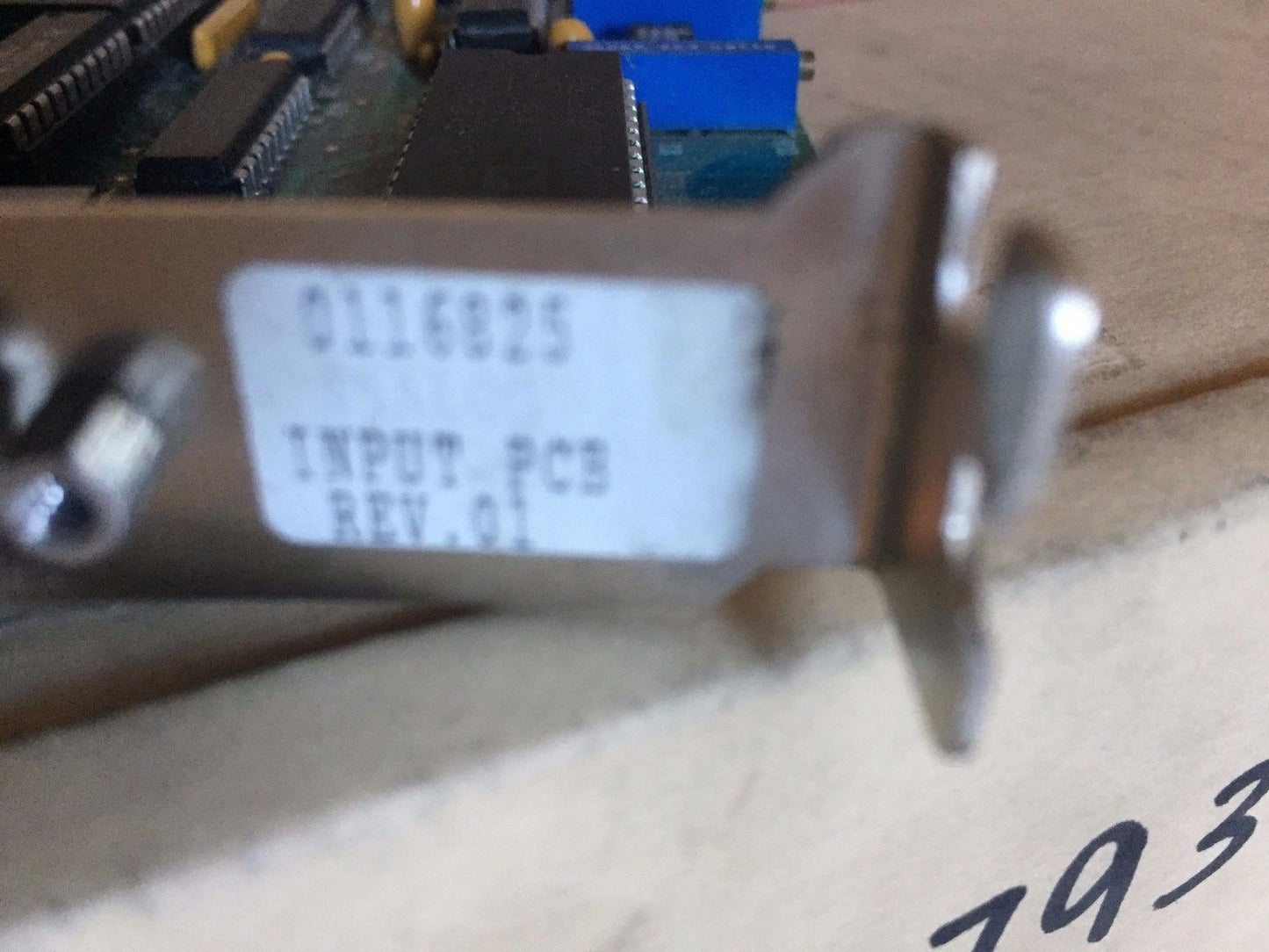 Used Scitex 0116825 Pc Board Analog Input Card,Aa
