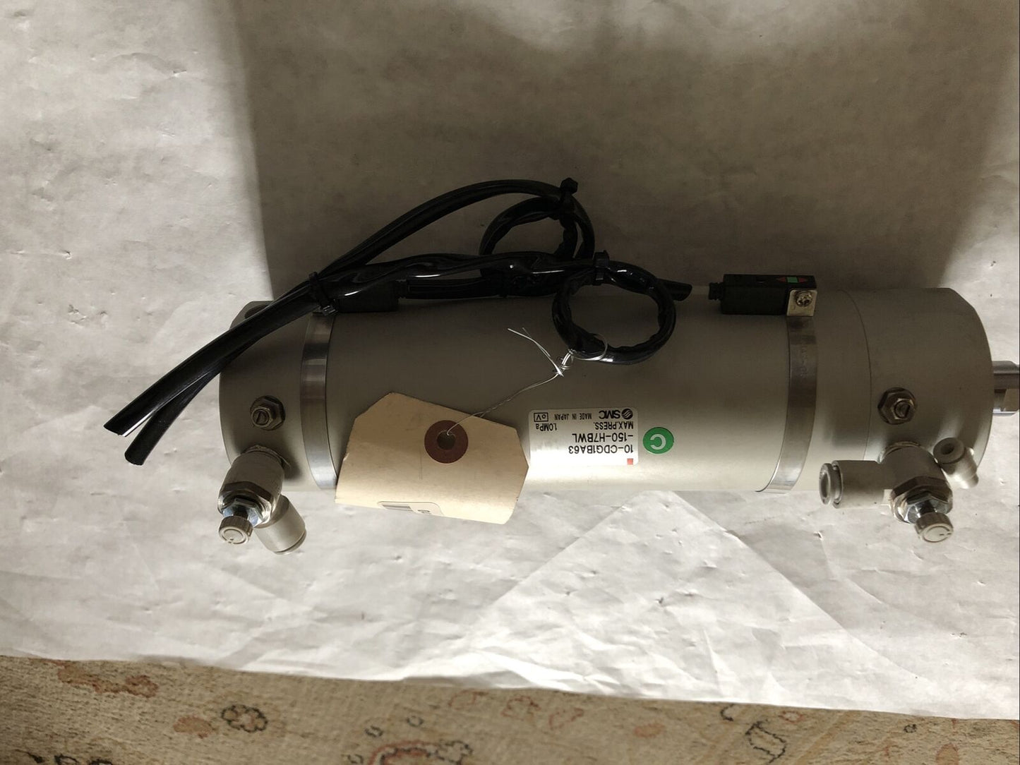 Smc 10-Cdg1ba63-150-H7bwl Pneumatic Actuator, 1/4" Npt,Js63-18-150,Ao