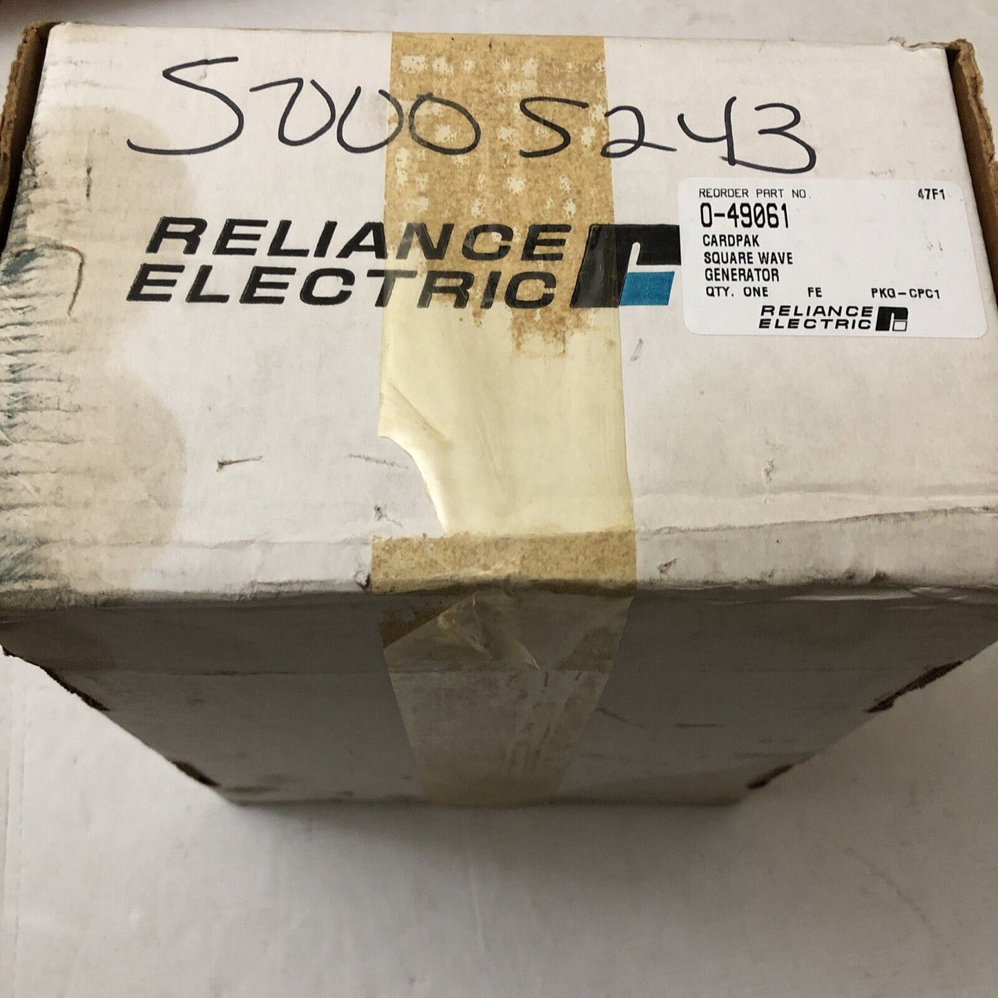 New Reliance Electric 0-49061 ,O-49061,Module Square Wave Generator Cardpak,Cr