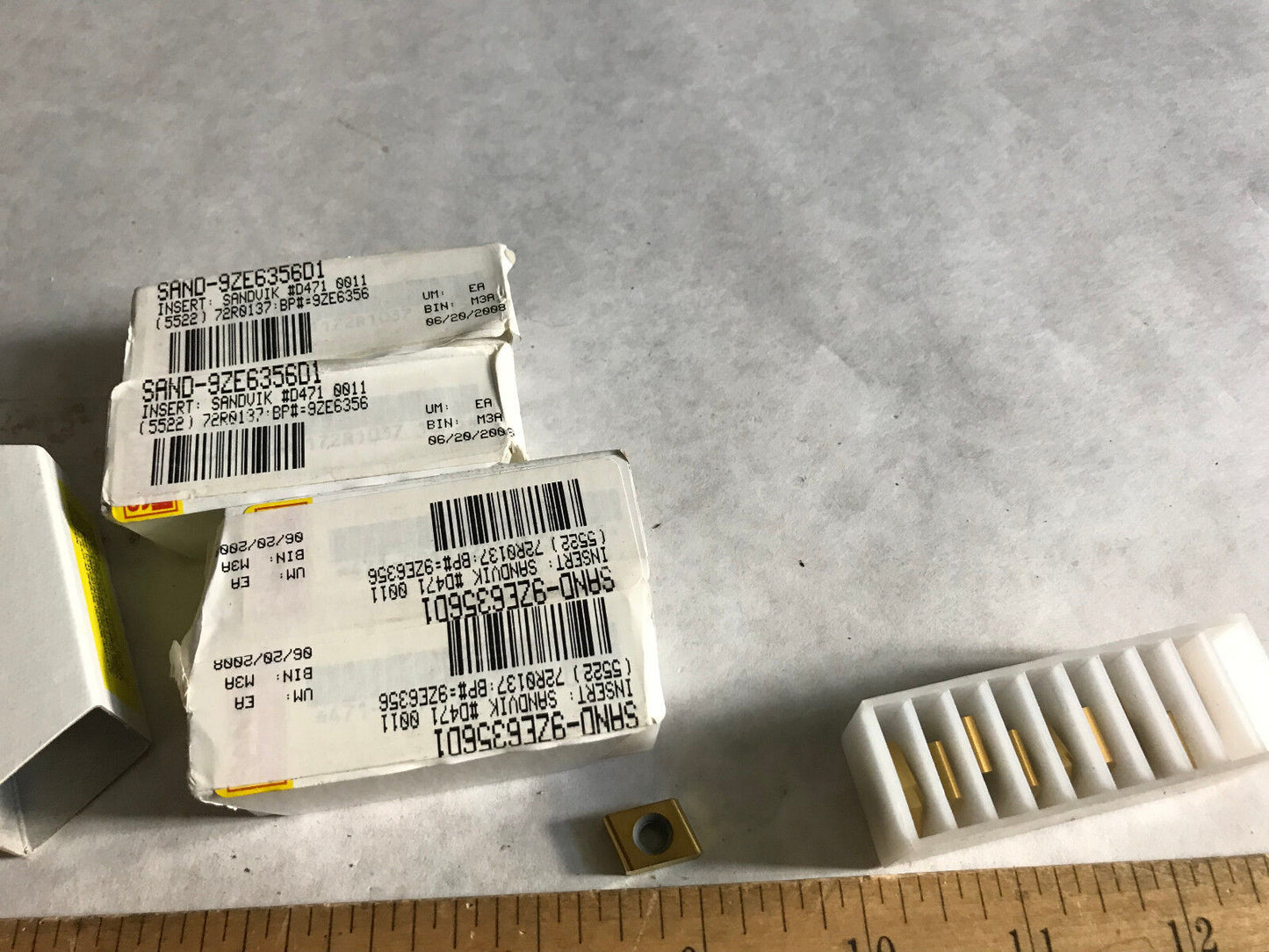 Lot 50 Sandvik 4710011,72R0137 Carbide Inserts Sand-9Ze6356d1,Eq