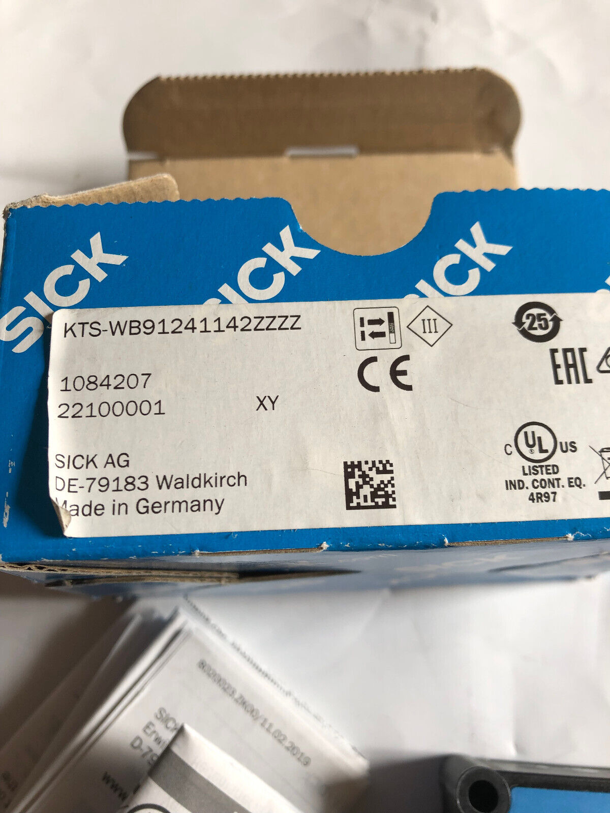 New Sick Kts-Wb91241142zzzz 1084207Contrast Sensor,Ak