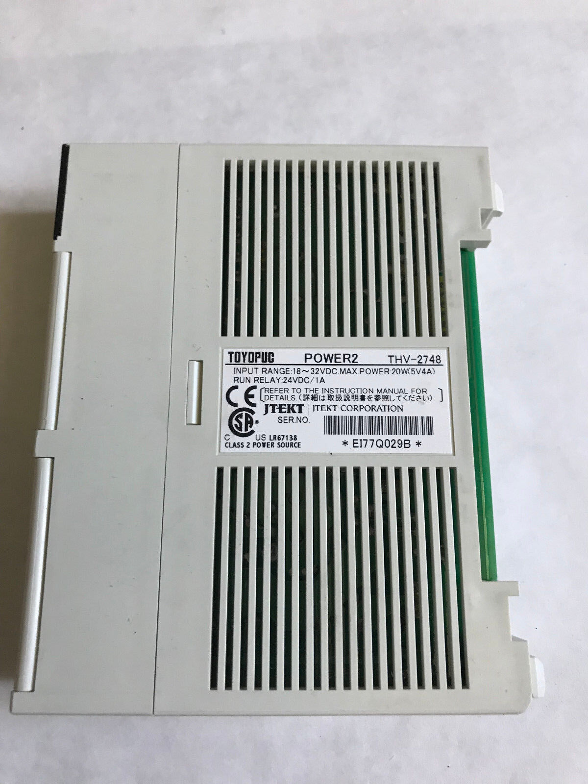 New Toyopuc Power2,Thv-2748 Plc Power Supply Module 18-32Vdc,Toyopuc Power 2,Ae