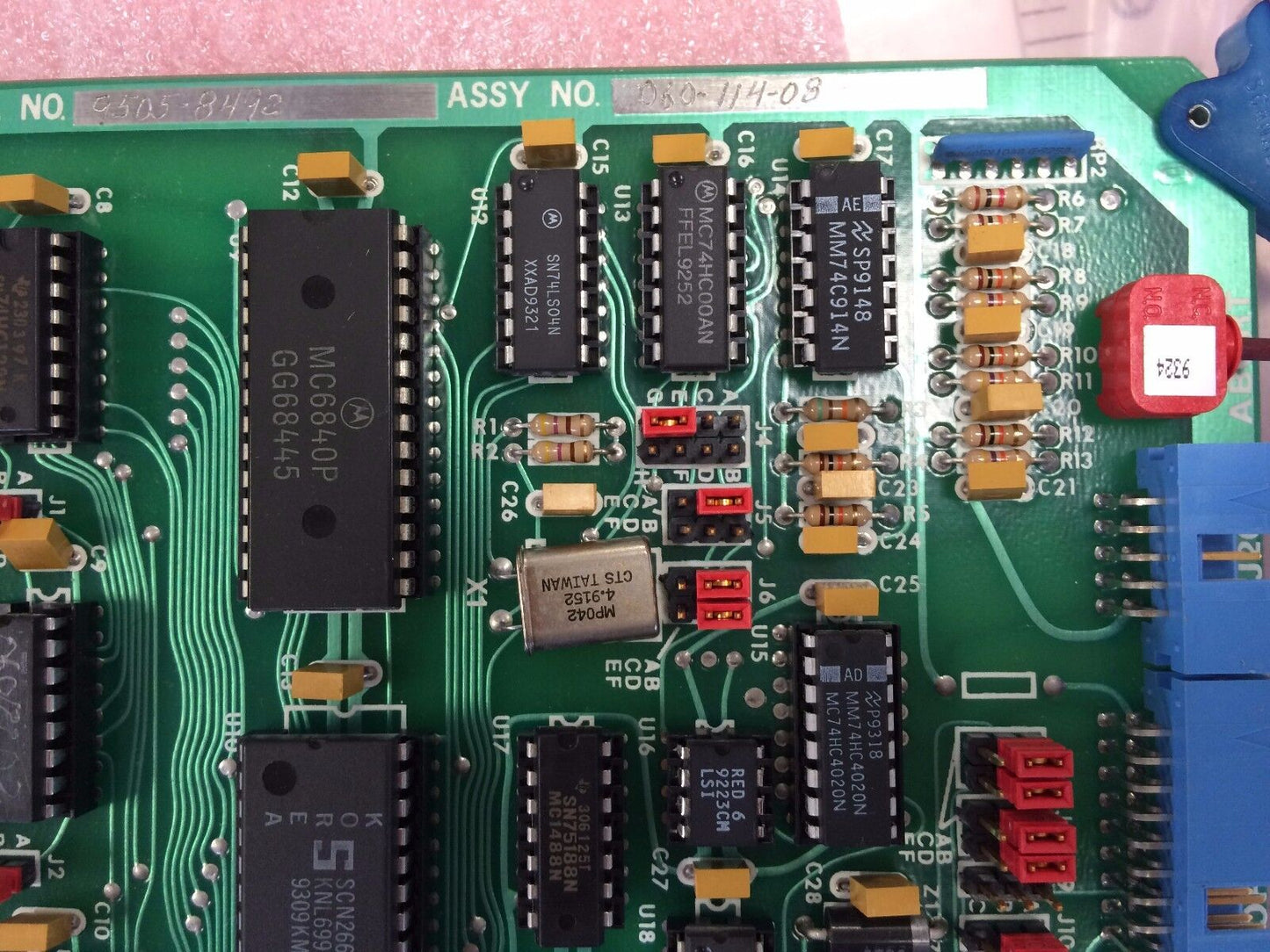 Bachi 060-114-08,11/85 Cpu Circuit Board,Cf