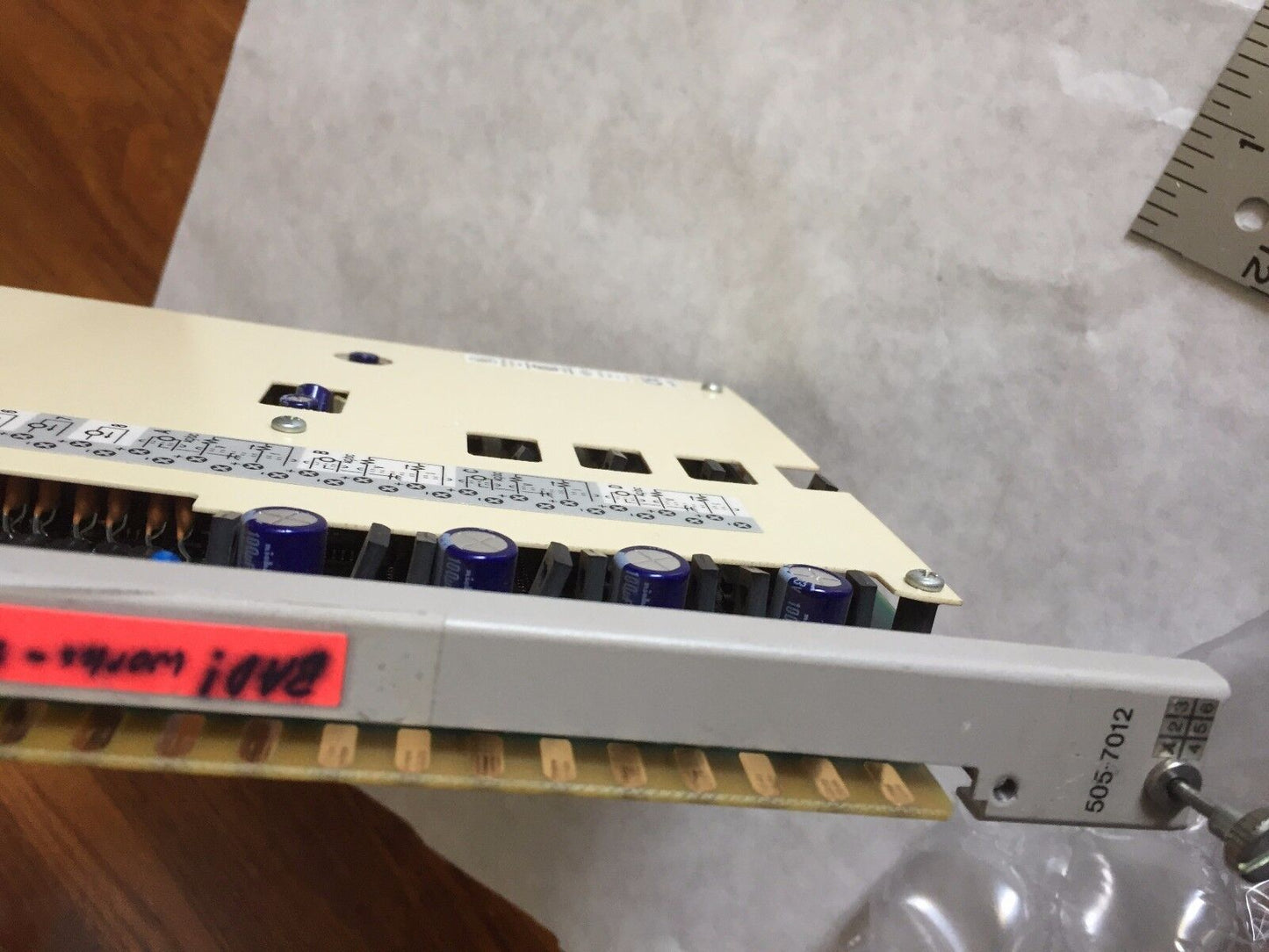 Siemens 505-7012 Texas Instruments Plc Module 8In In/Out Analog 505,5057012,De